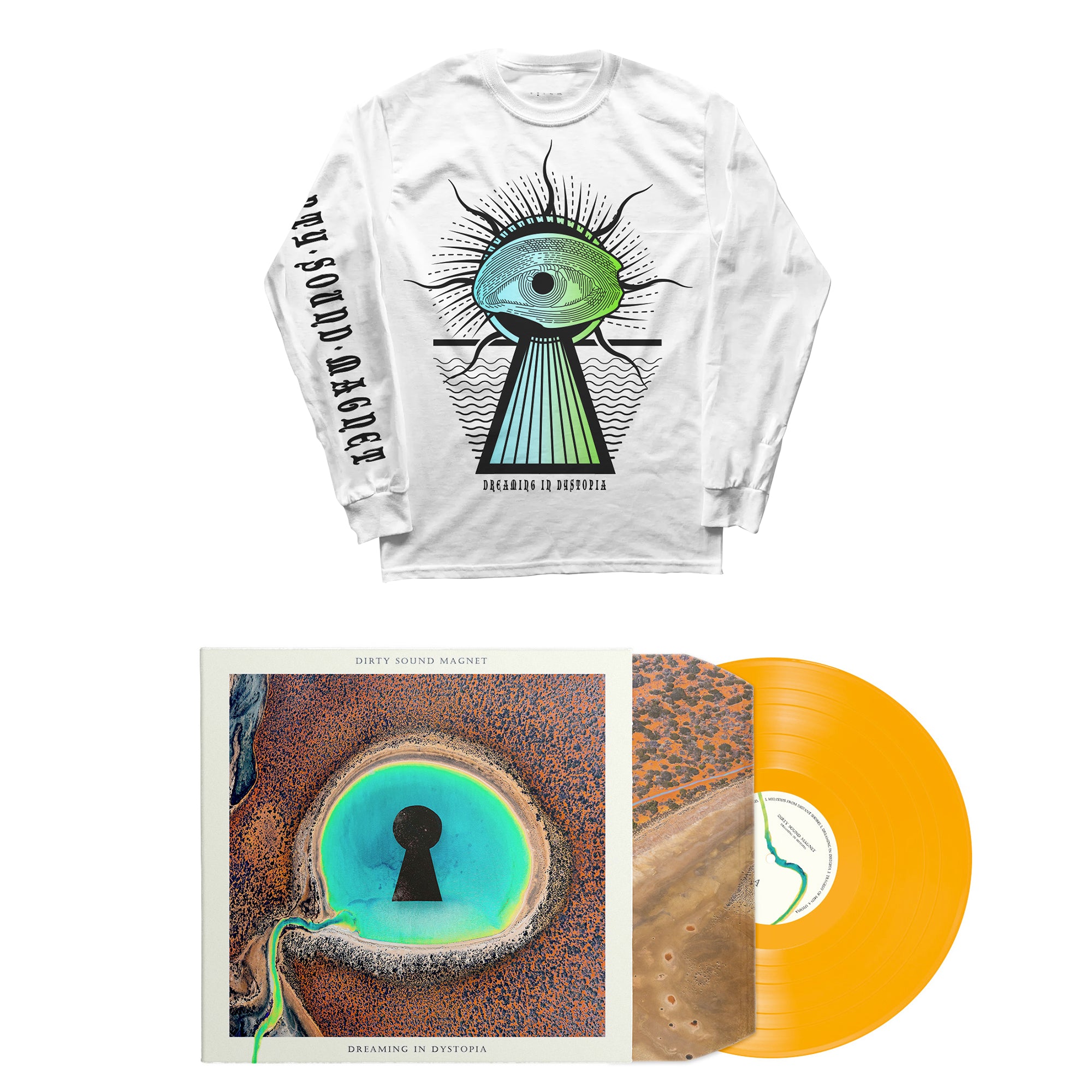 DIRTY SOUND MAGNET // DREAMING IN DYSTOPIA - LONG SLEEVE VINYL BUNDLE