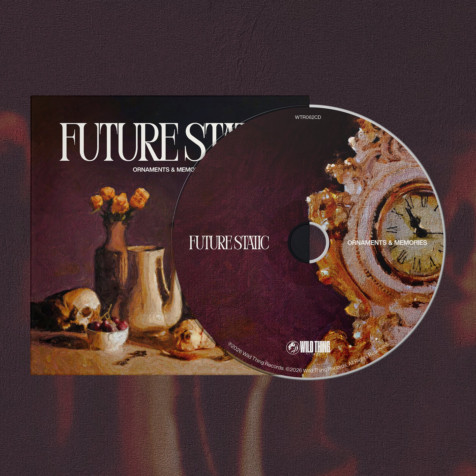 FUTURE STATIC // ORNAMENTS & MEMORIES - DIGIPAK CD - Wild Thing Music Store