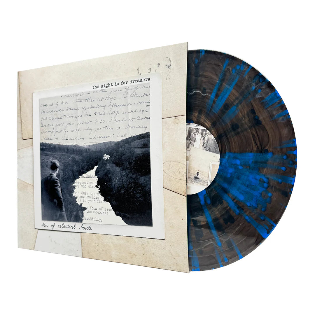 DIN OF CELESTIAL BIRDS // THE NIGHT IS FOR DREAMERS - LTD. DOWNPOUR BLUE VINYL (LP)