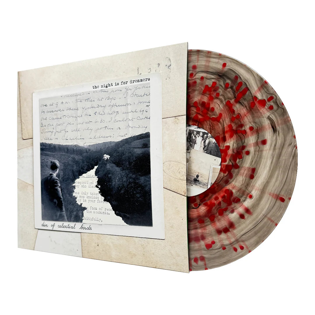 DIN OF CELESTIAL BIRDS // THE NIGHT IS FOR DREAMERS - LTD. LAUREATE RED VINYL (LP)