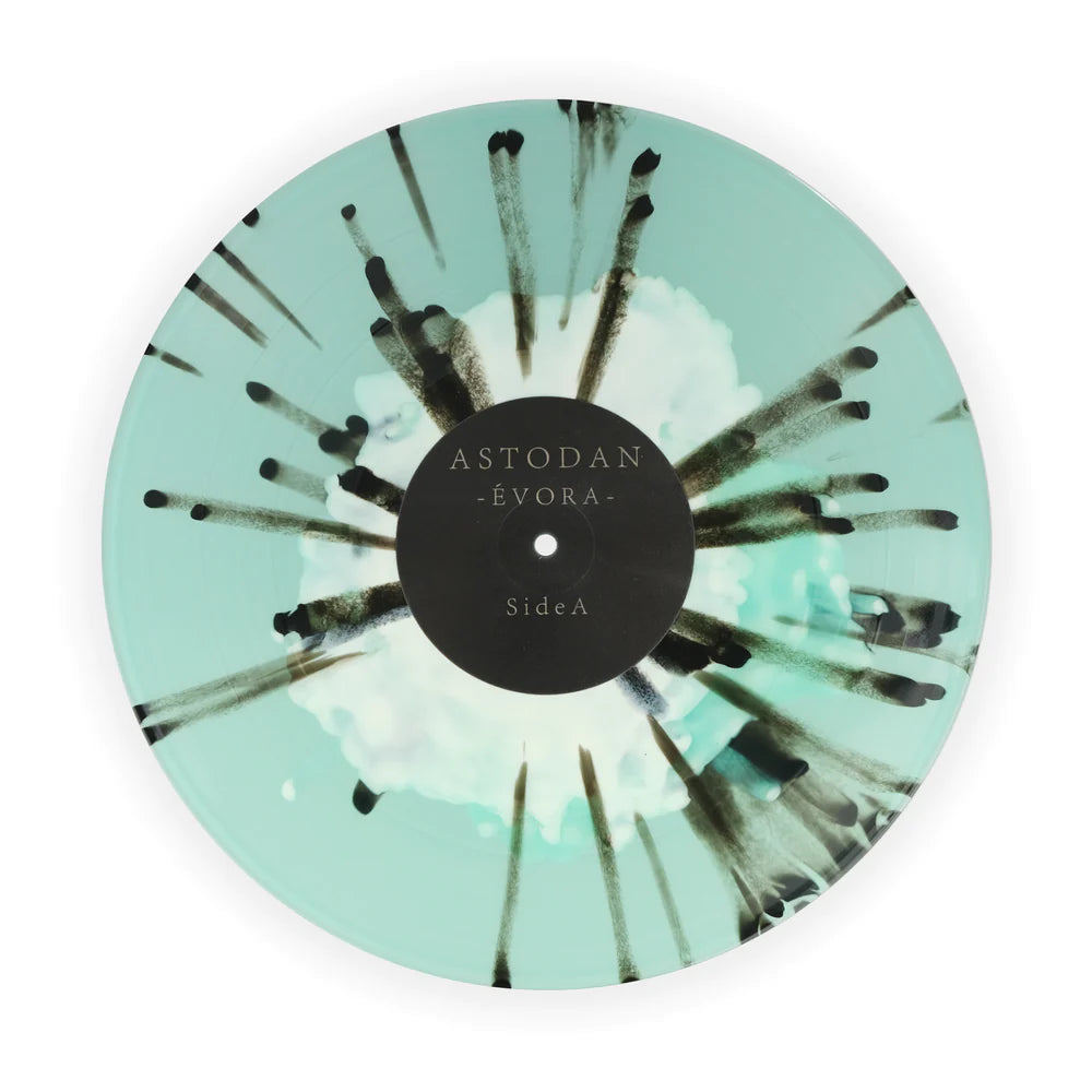 ASTODAN // EVORA - LTD FLARE BLUE W/ WHITE BLOB & BLACK SPLATTER VINYL