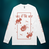 THE OMNIFIC // THE LAW OF AUGMENTING RETURNS - WILL-O&#39;-THE-WISP LONG SLEEVE (WHITE)