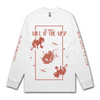 THE OMNIFIC // THE LAW OF AUGMENTING RETURNS - WILL-O&#39;-THE-WISP LONG SLEEVE (WHITE)