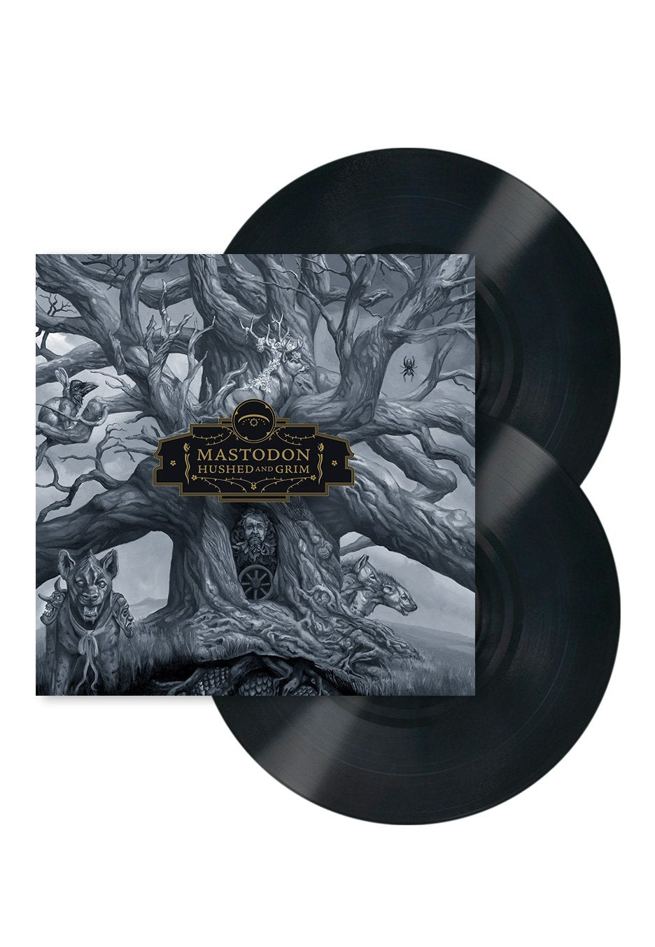 MASTODON // HUSHED AND GRIM - BLACK VINYL (2LP)