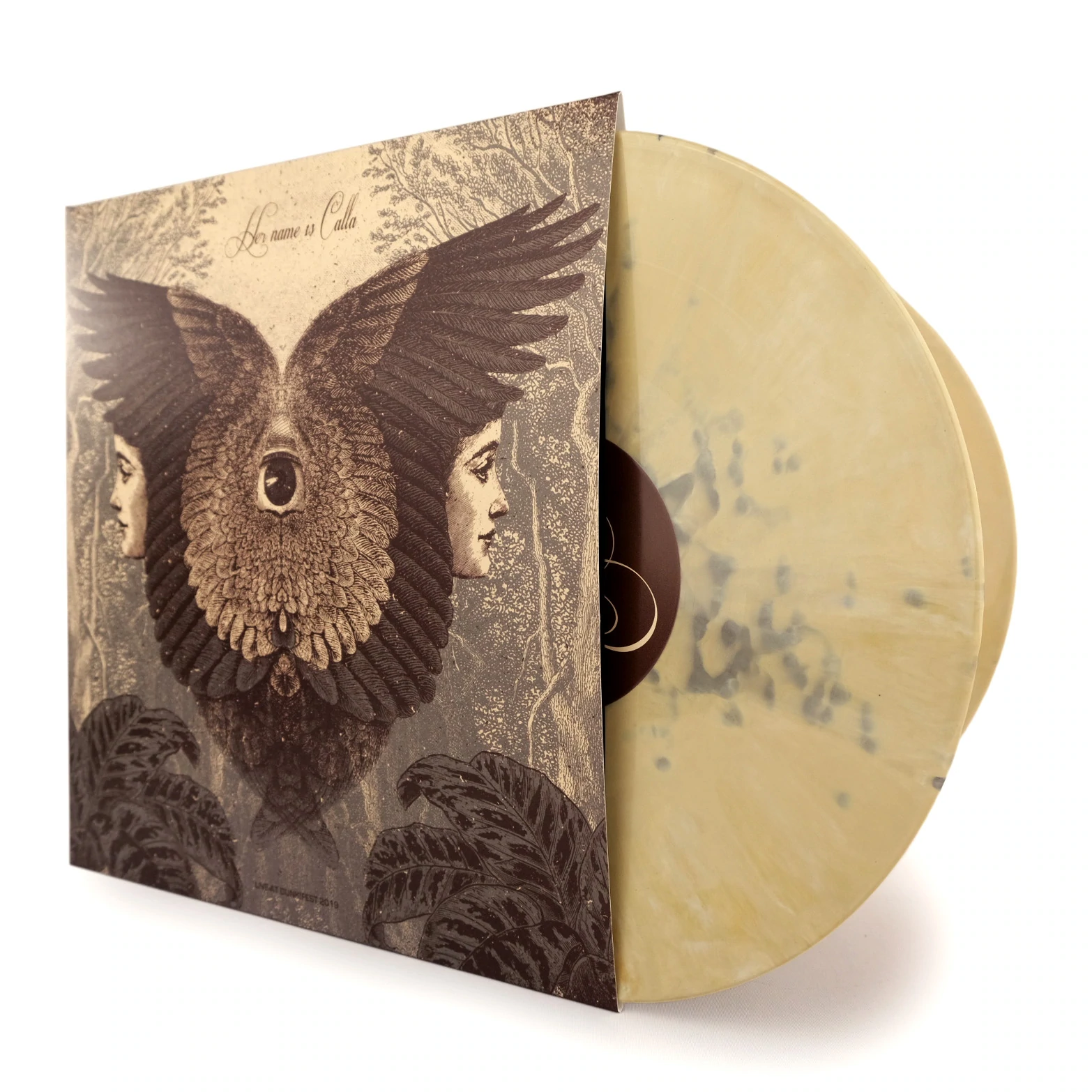 HER NAME IS CALLA // LIVE AT DUNK!FEST 2019 - SILVER SPLATTER ON BONE GOLD VINYL (2LP)