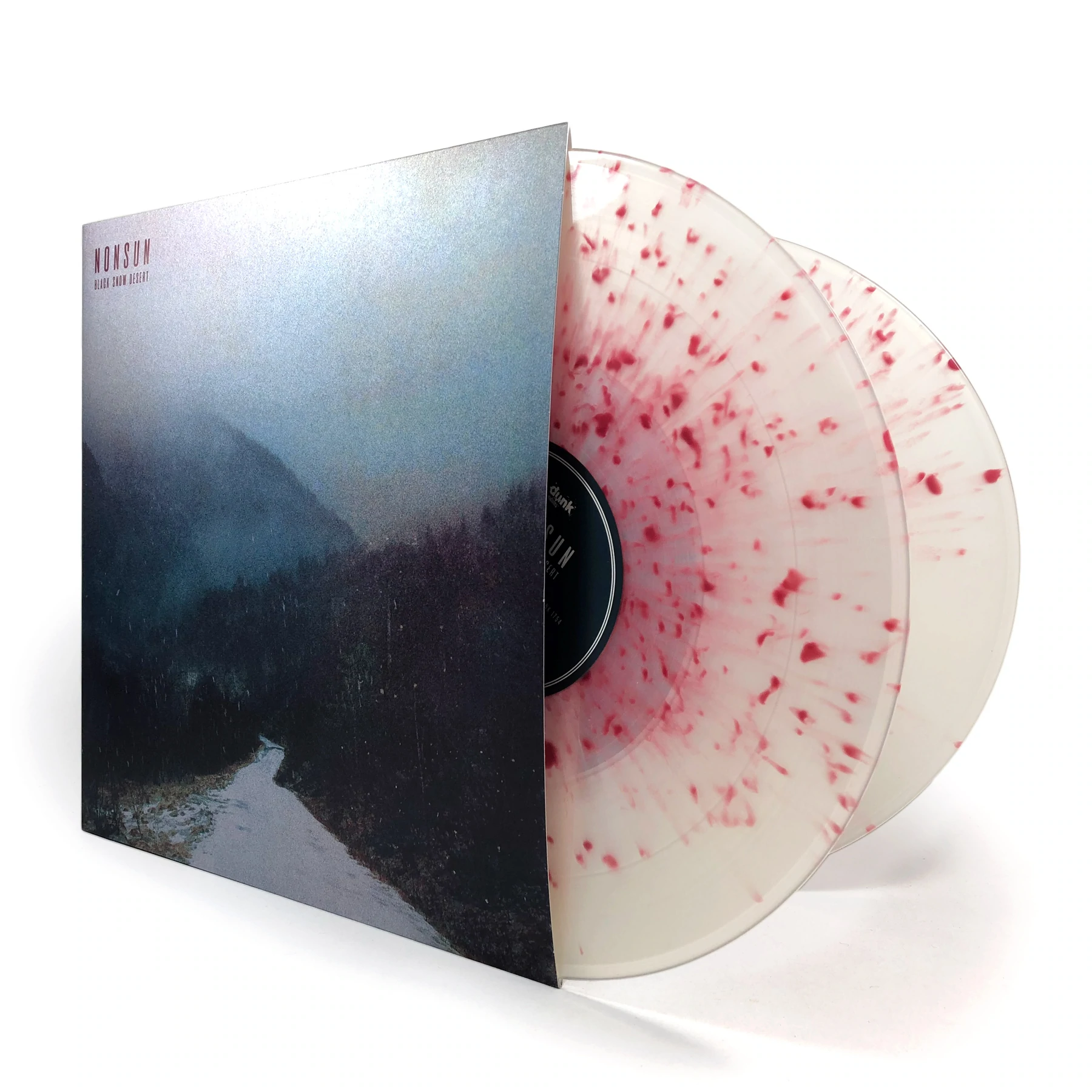 NONSUN // BLACK SNOW DESERT - CLEAR W/RED SPLATTER VINYL (2LP)