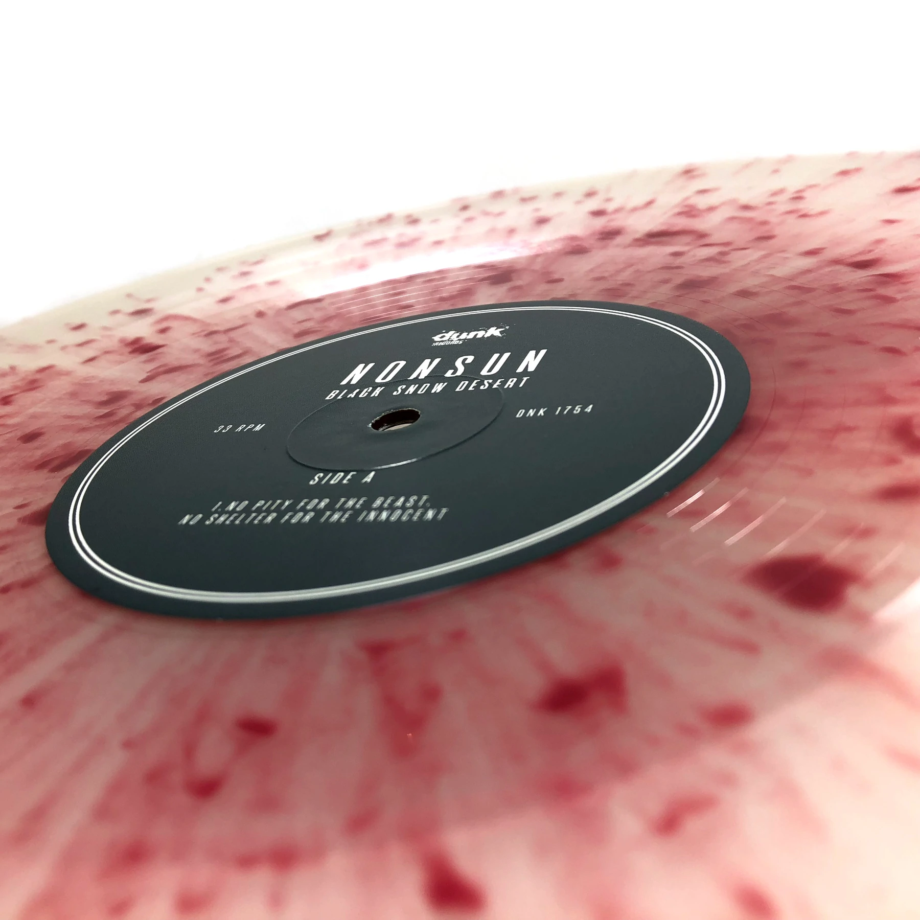 NONSUN // BLACK SNOW DESERT - CLEAR W/RED SPLATTER VINYL (2LP)