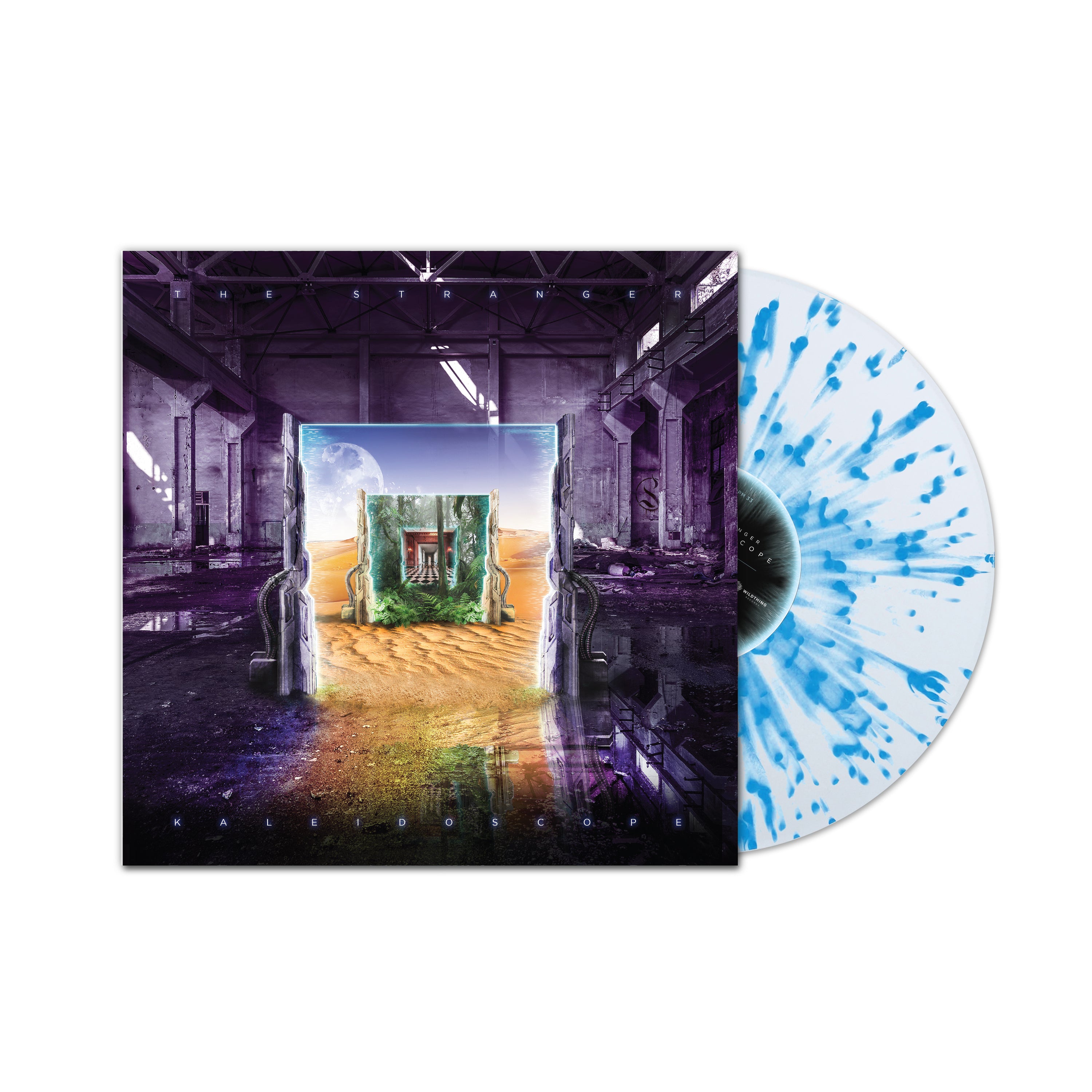 THE STRANGER // KALEIDOSCOPE - LTD. CLEAR WITH CYAN SPLATTER VINYL (LP)