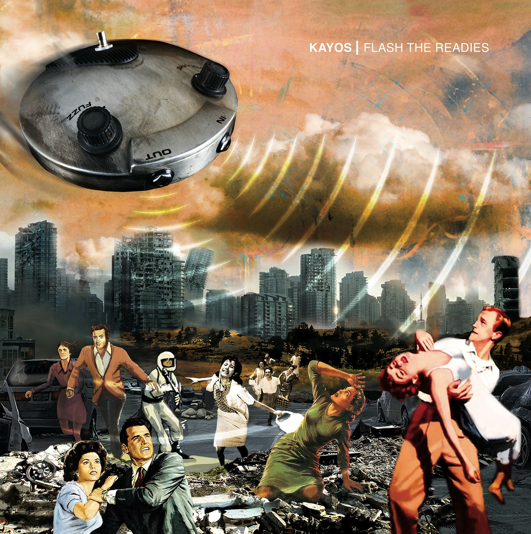 FLASH THE READIES // KAYOS - PURPLE VINYL (LP)