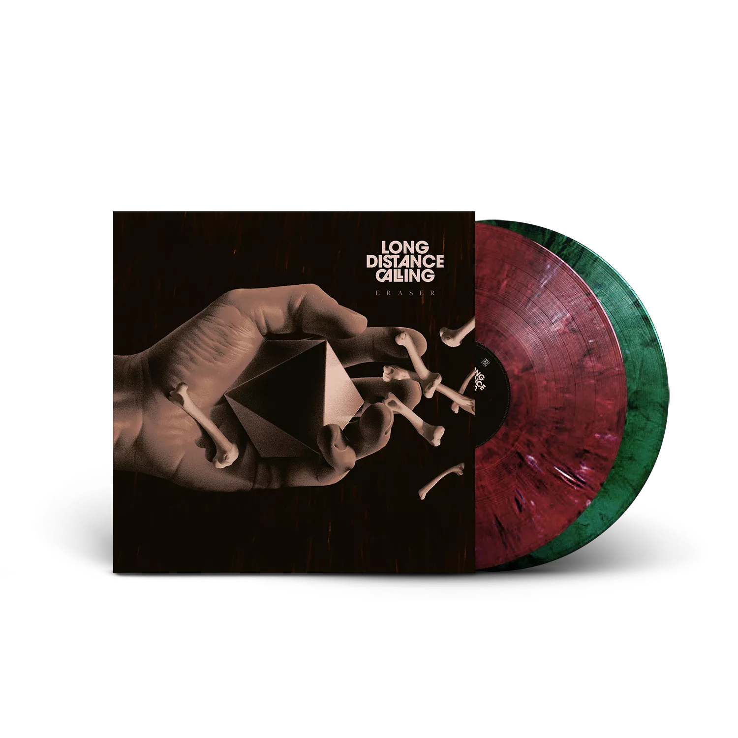 LONG DISTANCE CALLING // ERASER - Limited Coloured Recycled 2LP