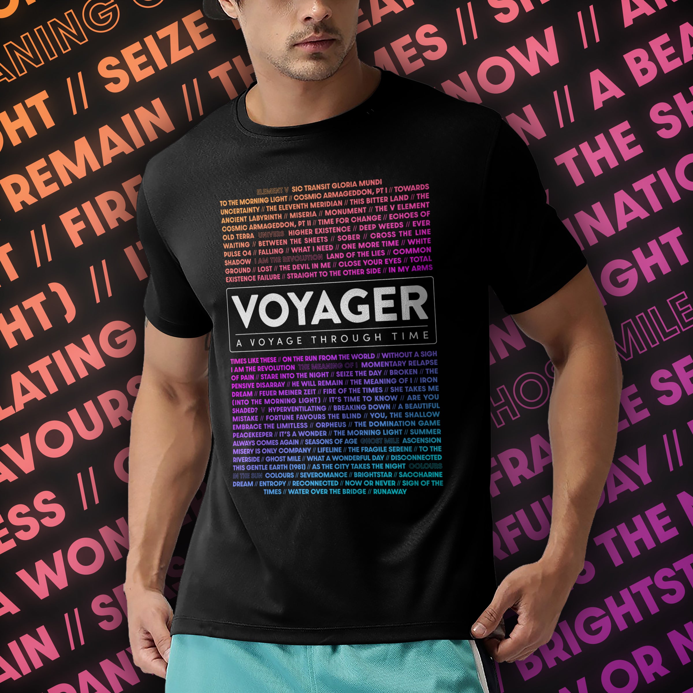 VOYAGER // A VOYAGE THROUGH TIME - T-SHIRT