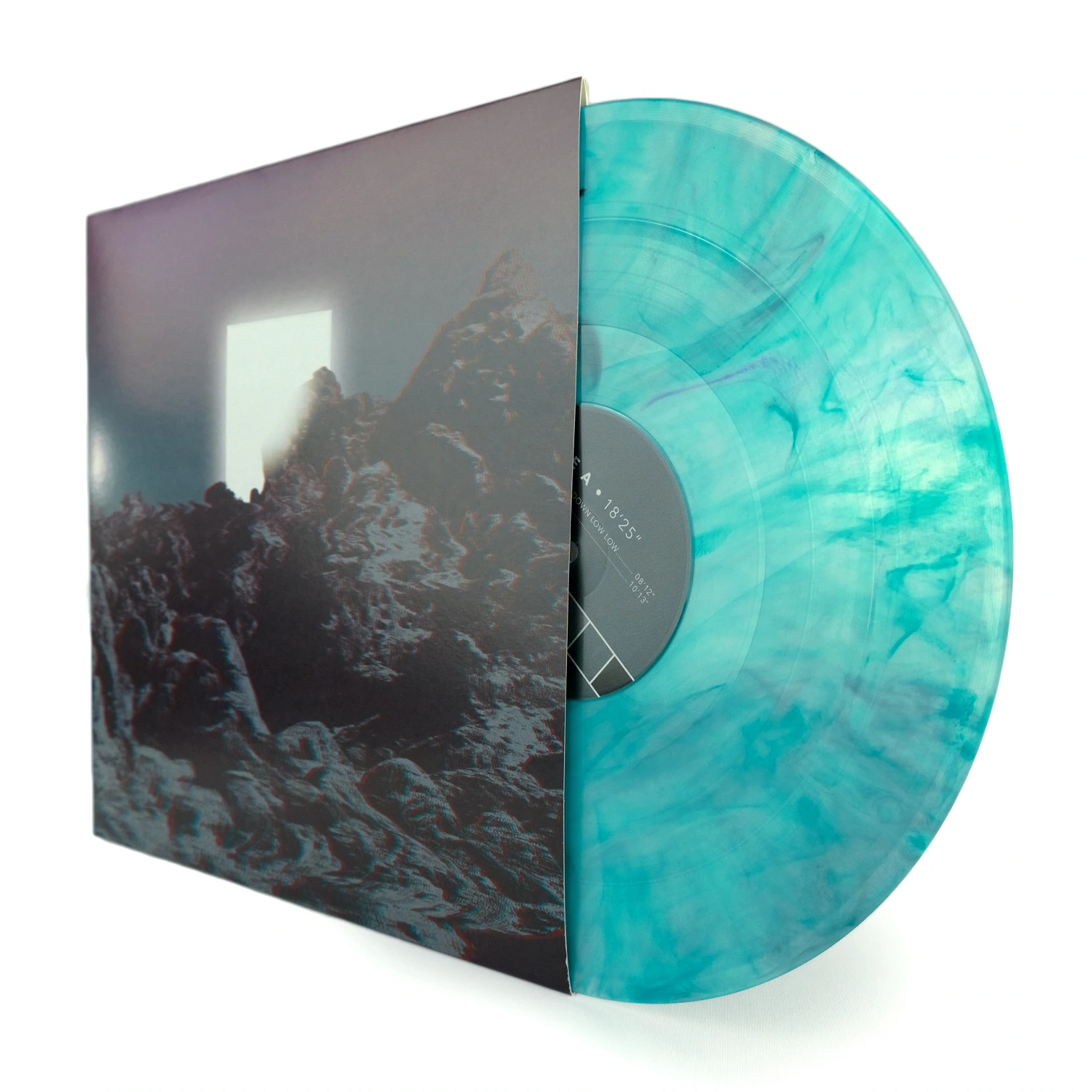 JEFFK / INADEQUATE SHELTER - TRANS GREEN SMOKE VINYL (LP)