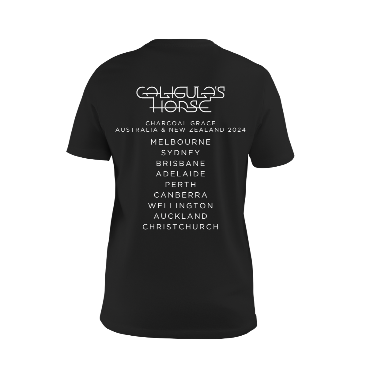 CALIGULA'S HORSE // CHARCOAL GRACE - TOUR T-SHIRT