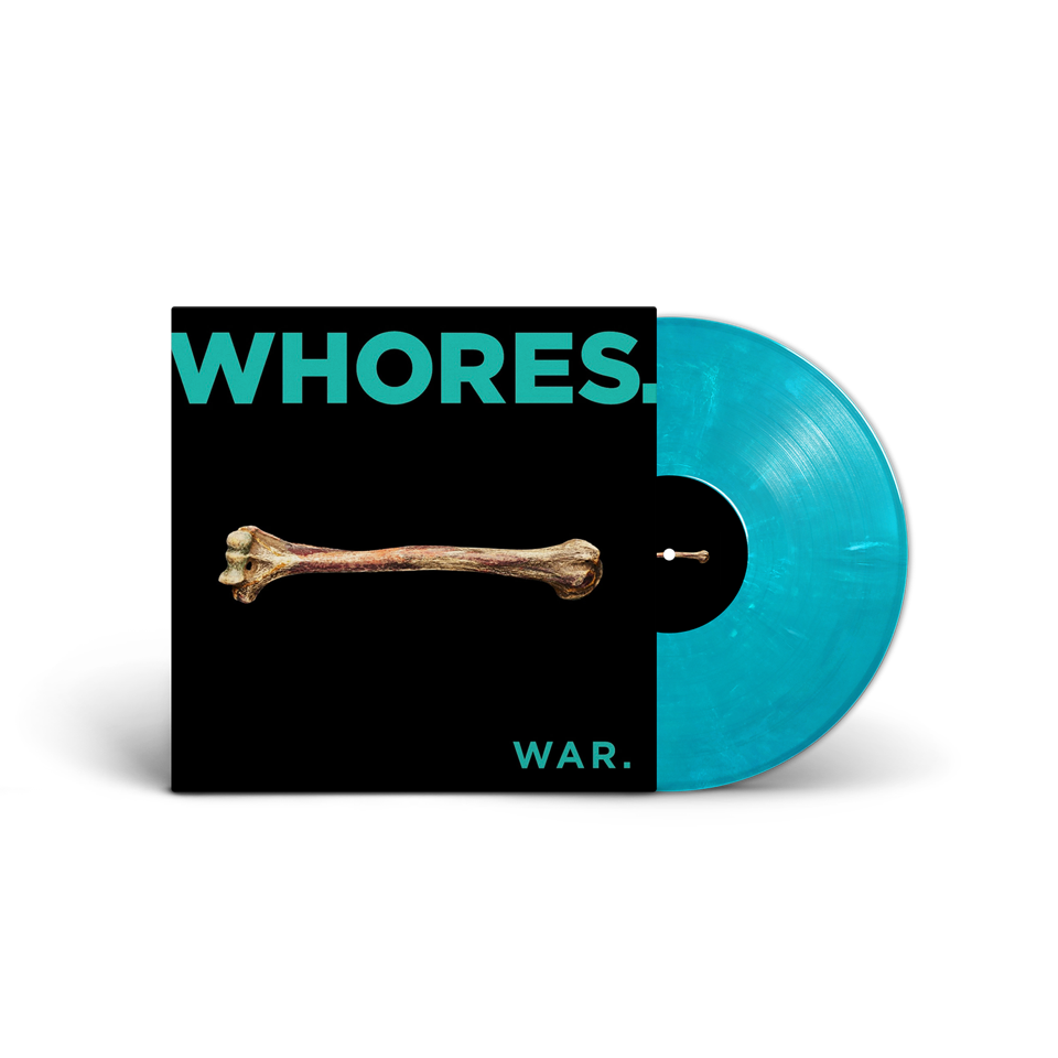 WHORES. // WAR - HOSTAGE THERAPY LTD EDITION VINYL (LP)