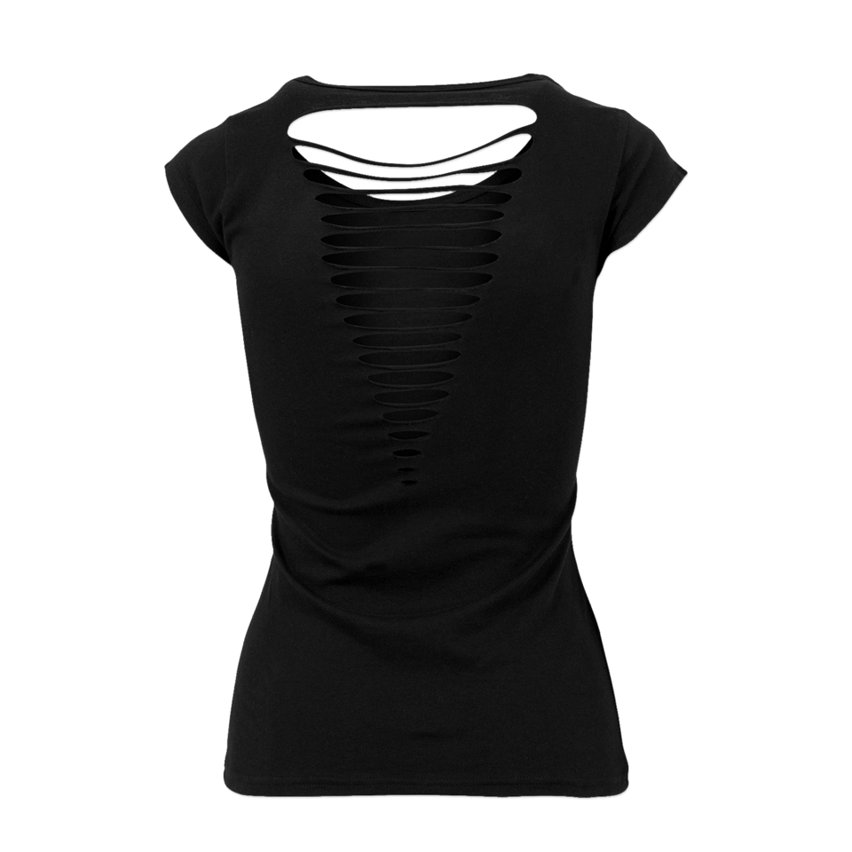 PREYRS // THE WOUNDED HEALER - LOGO T-SHIRT (LADIES CUT)
