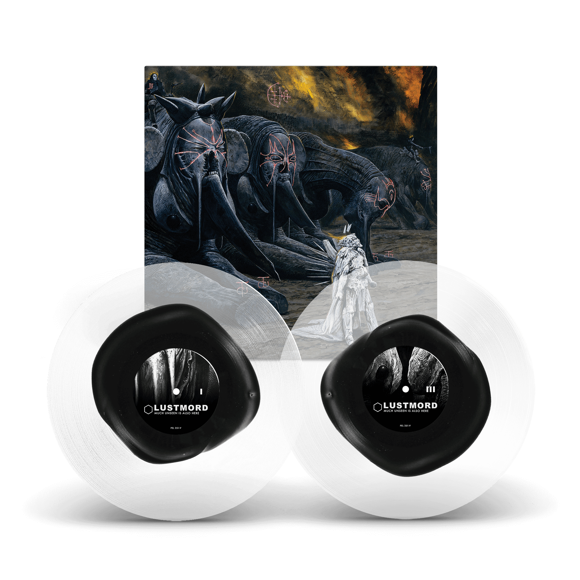 LUSTMORD // MUCH UNSEEN IS ALSO HERE - LTD EDITION AN ANGEL DISSECTED VINYL (2LP)