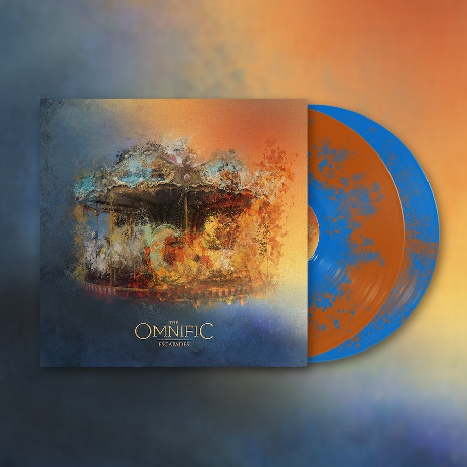 THE OMNIFIC // ESCAPADES - LTD. GOLD & BLUE SPLATTER VINYL (2LP) - 2023 REPRESS