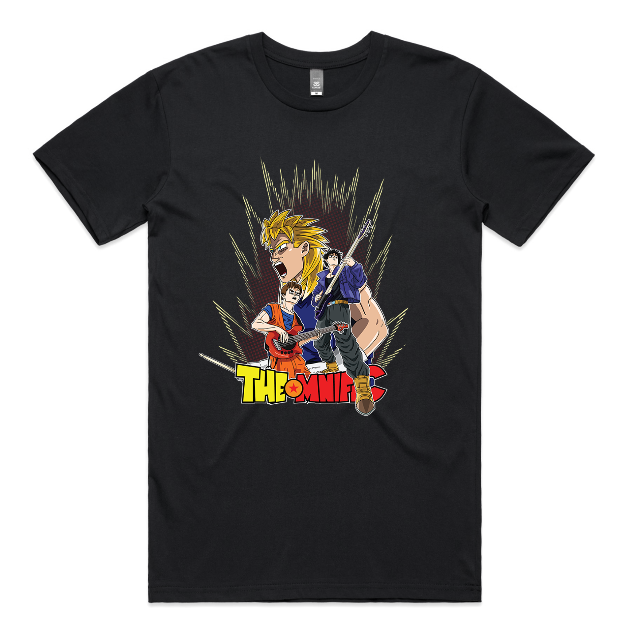 THE OMNIFIC // Power Up Bass T-Shirt (Black)