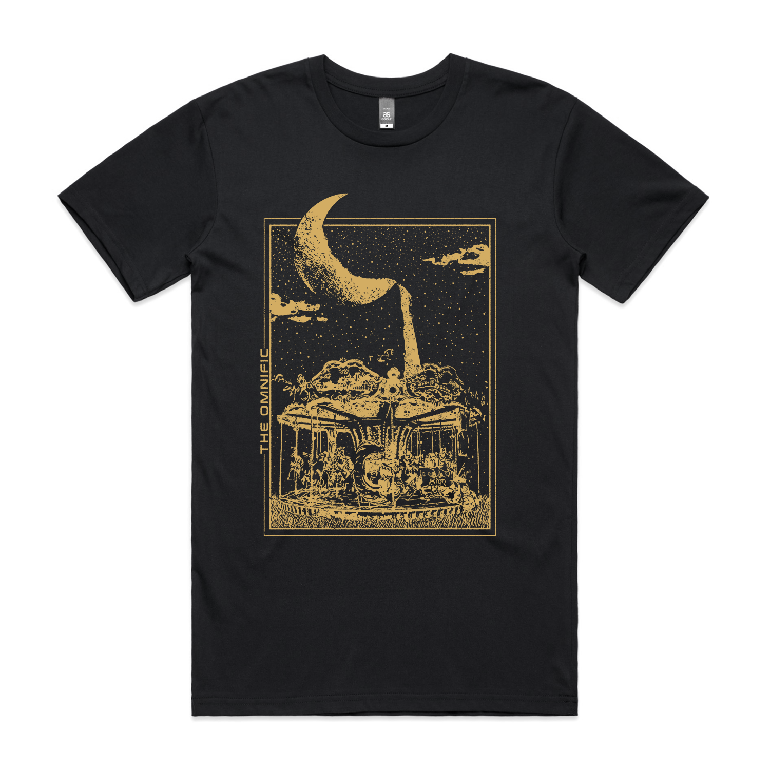 THE OMNIFIC // ESCAPADES CAROUSEL T-SHIRT (GOLD)