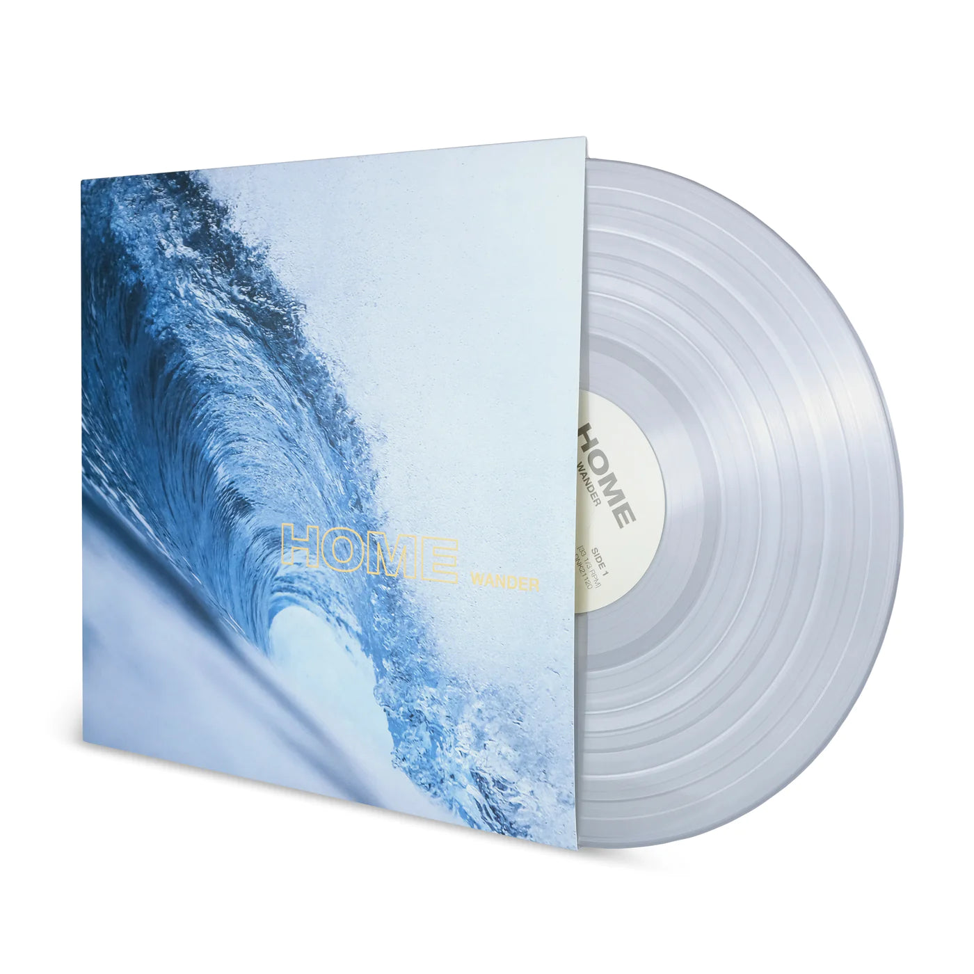 WANDER // HOME - CLEAR WATER VINYL (LP)