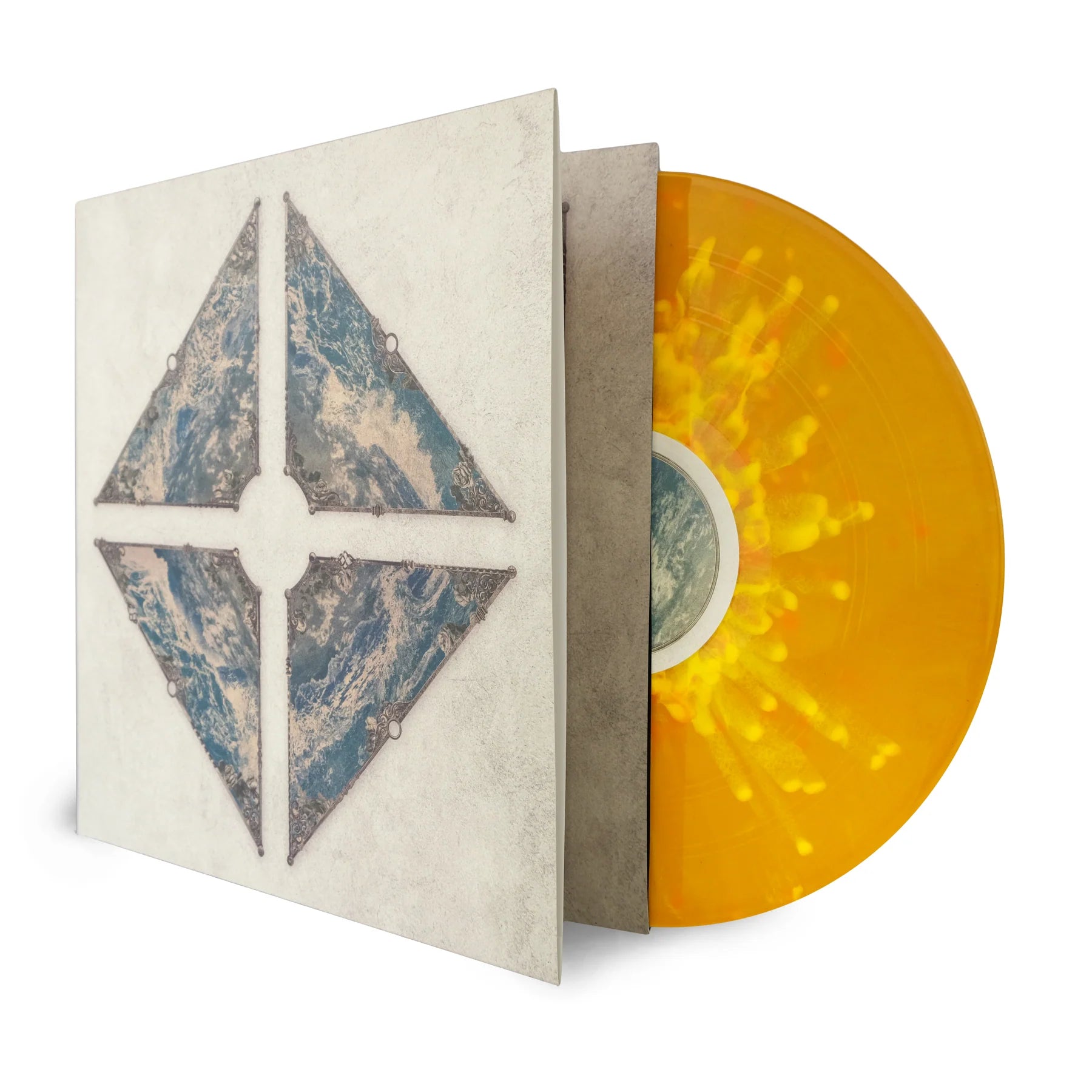 RANGES // CARDINAL WINDS - LTD. MARBLED YELLOW W/ ORANGE SPLATTER VINYL