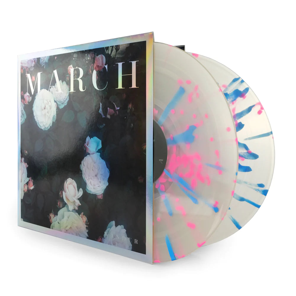 WANDER // MARCH - LTD. MILKY W/ PINK & BLUE SPLATTER VINYL