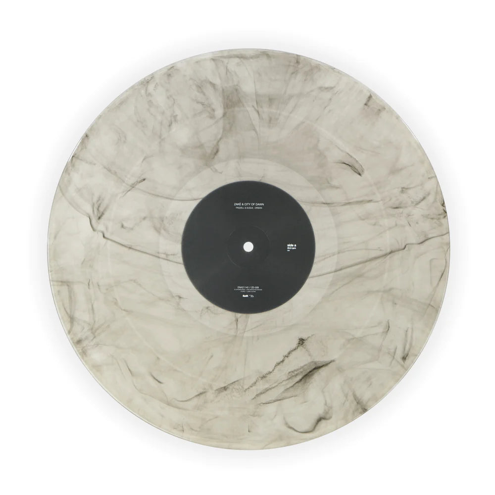 ZAKE & THE CITY OF DAWN // FRIZZELL & DUQUE: ORISON - LTD. MILKY W/ BLACK SMOKE VINYL