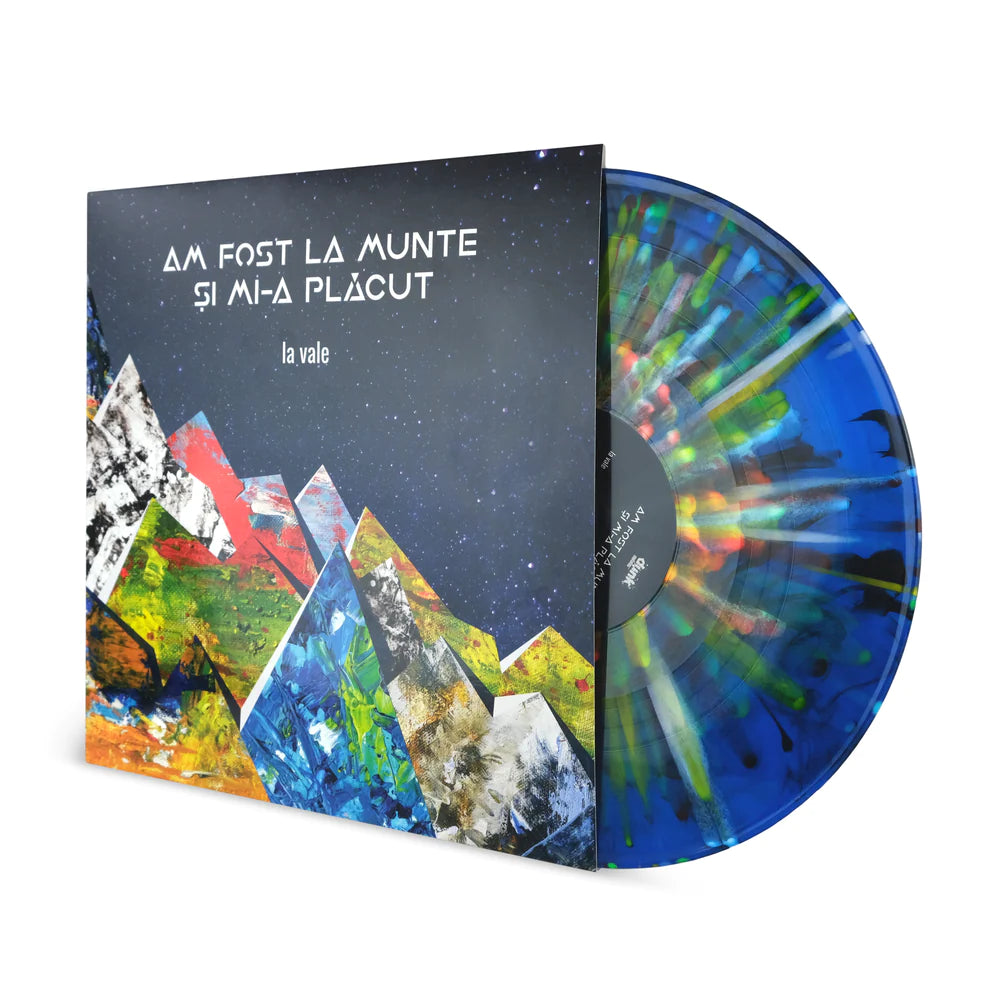 AM FOST LA MUNTE SI MI-A PLACUT // LA VALE - LTD. TRANS BLUE W/MULTICOLOUR SPLATTER - Wild Thing Music Store