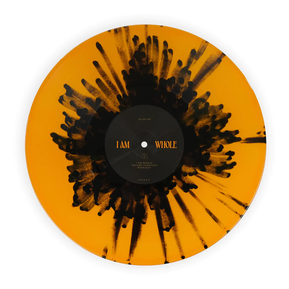 GLASTON // I AM WHOLE - LTD. TRANS ORANGE W/ BLACK SPLATTER (2LP VINYL)