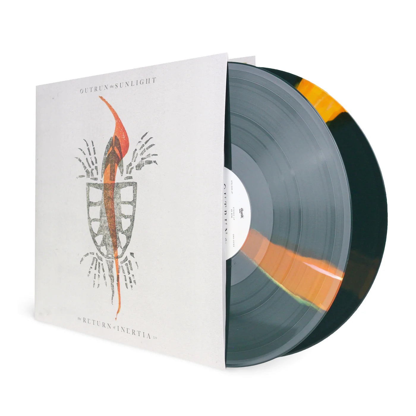 OUTRUN THE SUNLIGHT // THE RETURN OF INERTIA 2.0 - LTD WHITE PULSAR VINYL (2LP)