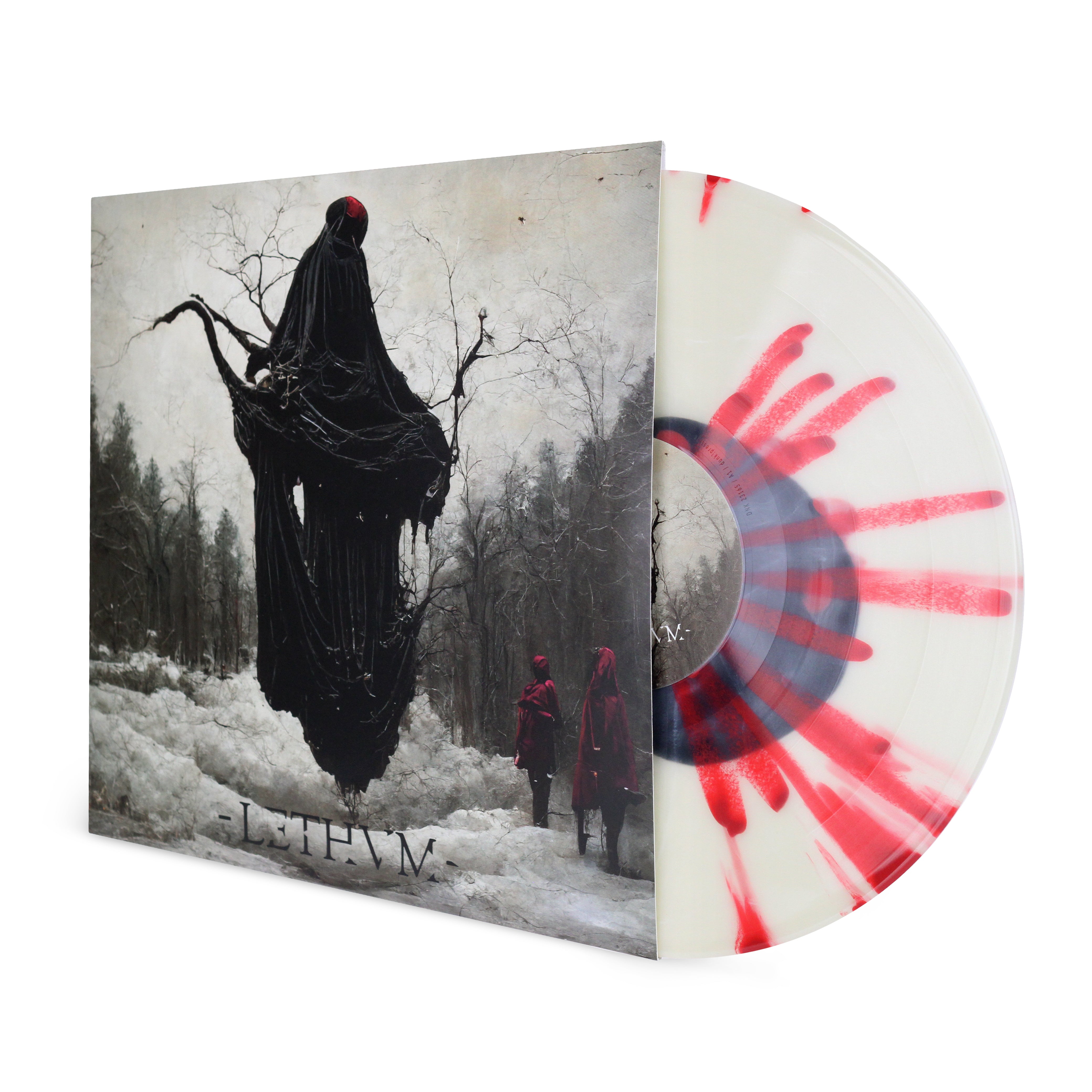 LETHVM // WINTERREISE - SMOKEY MILKY W/ BLACK BLOB & RUSTY RED SPLATTER VINYL (LP)