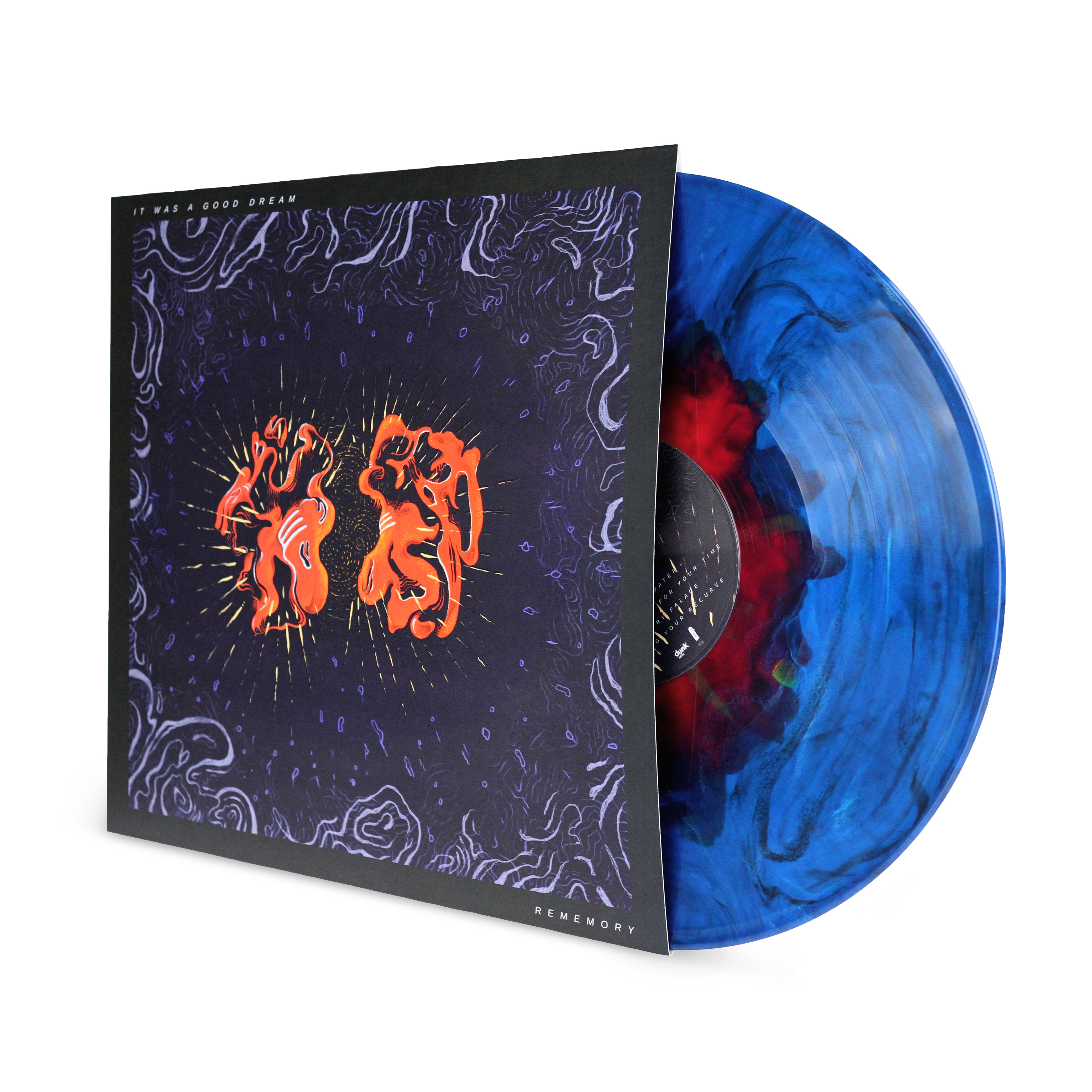 IT WAS A GOOD DREAM // REMEMORY - LTD. BLUE SMOKE W RED BLOB VINYL (LP)