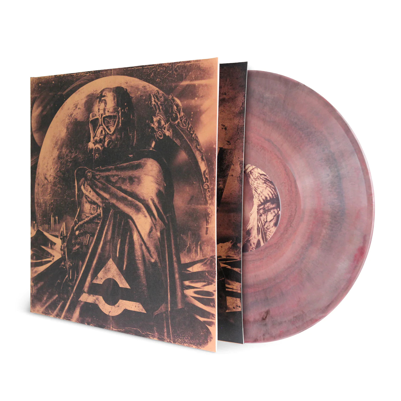 RANGES // NIGHT & DAY - DARK RED VORTEX VINYL (LP)