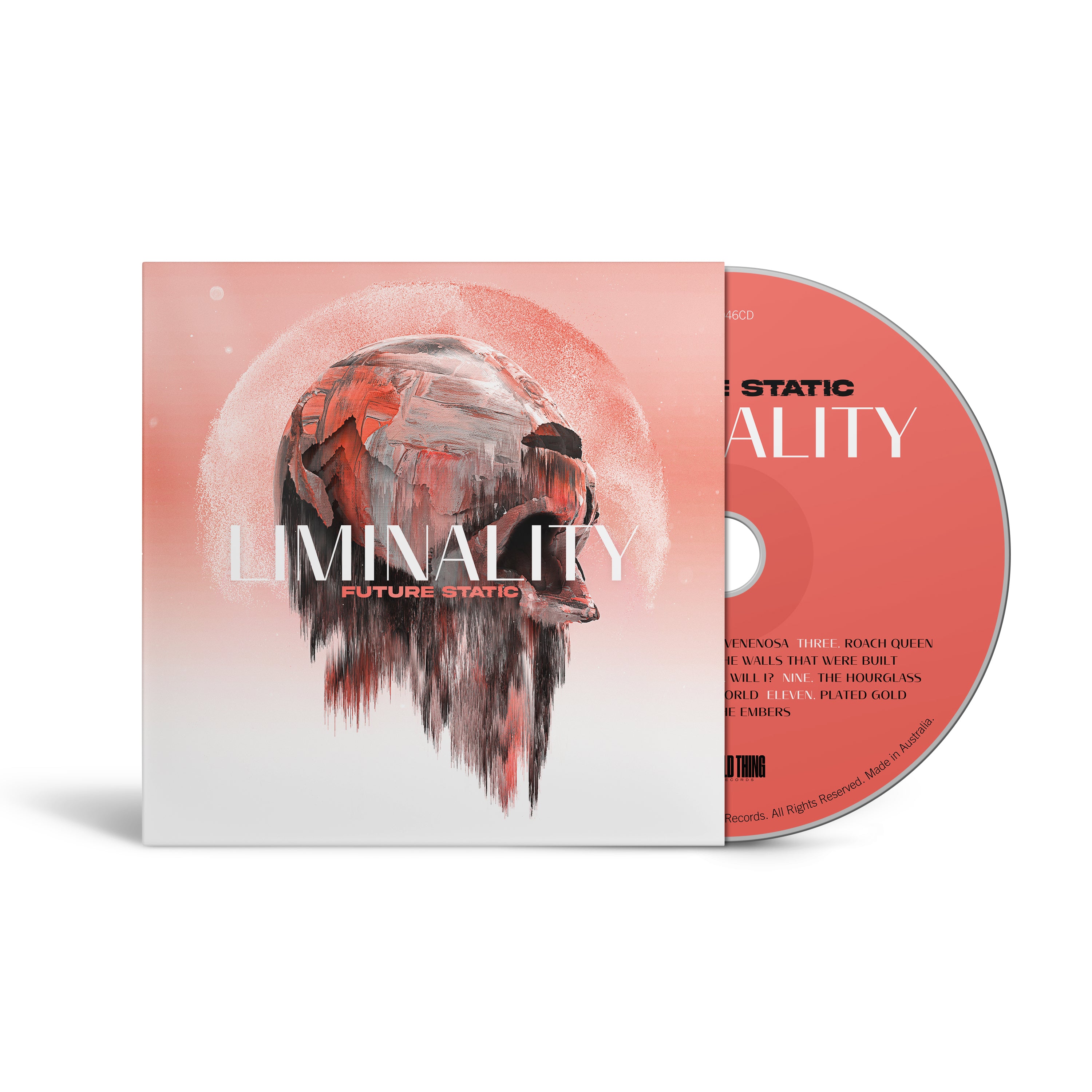 FUTURE STATIC // LIMINALITY - LTD EDITION 6 PANEL DIGIPAK CD