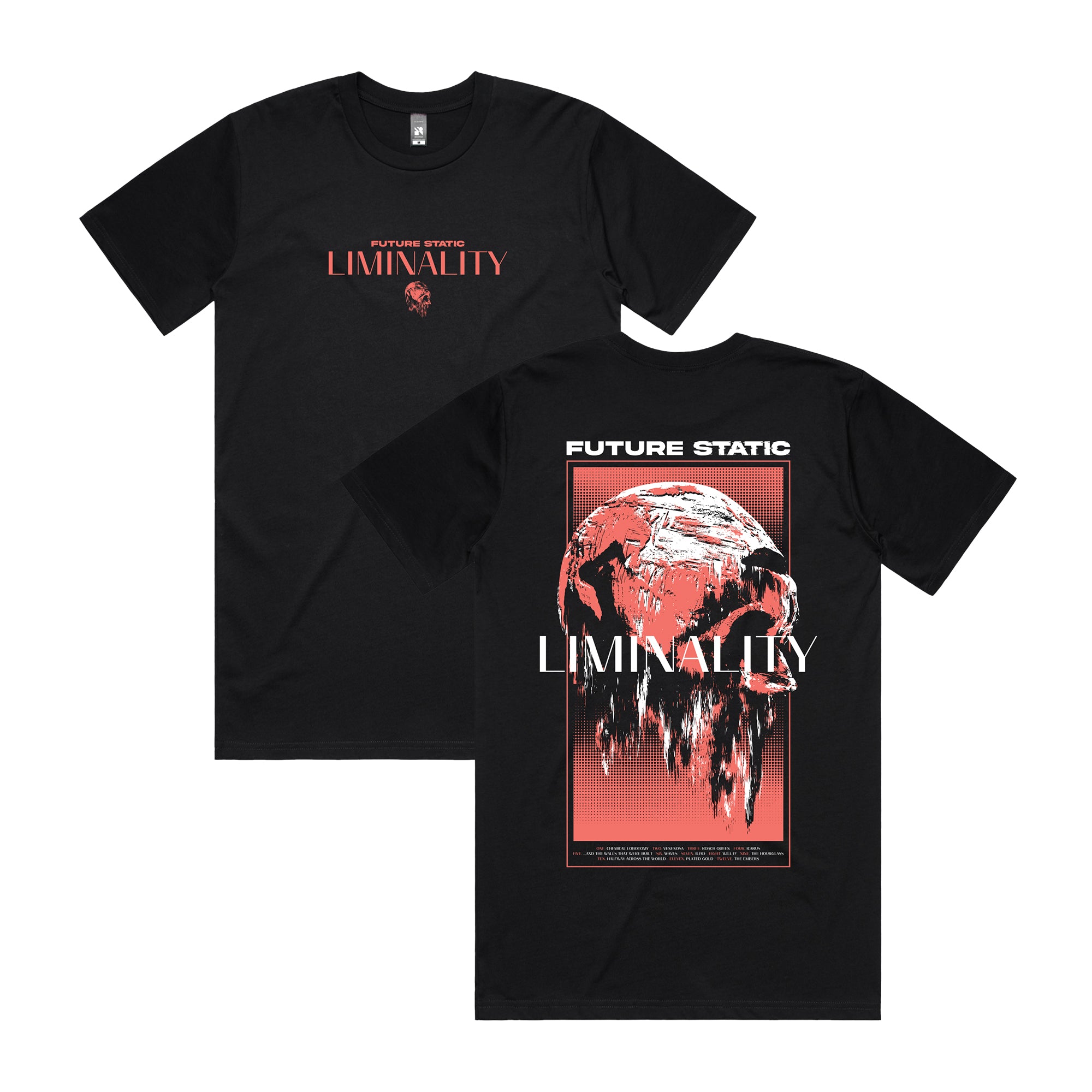 FUTURE STATIC // LIMINALITY - GRAPHIC T-SHIRT (BLACK)