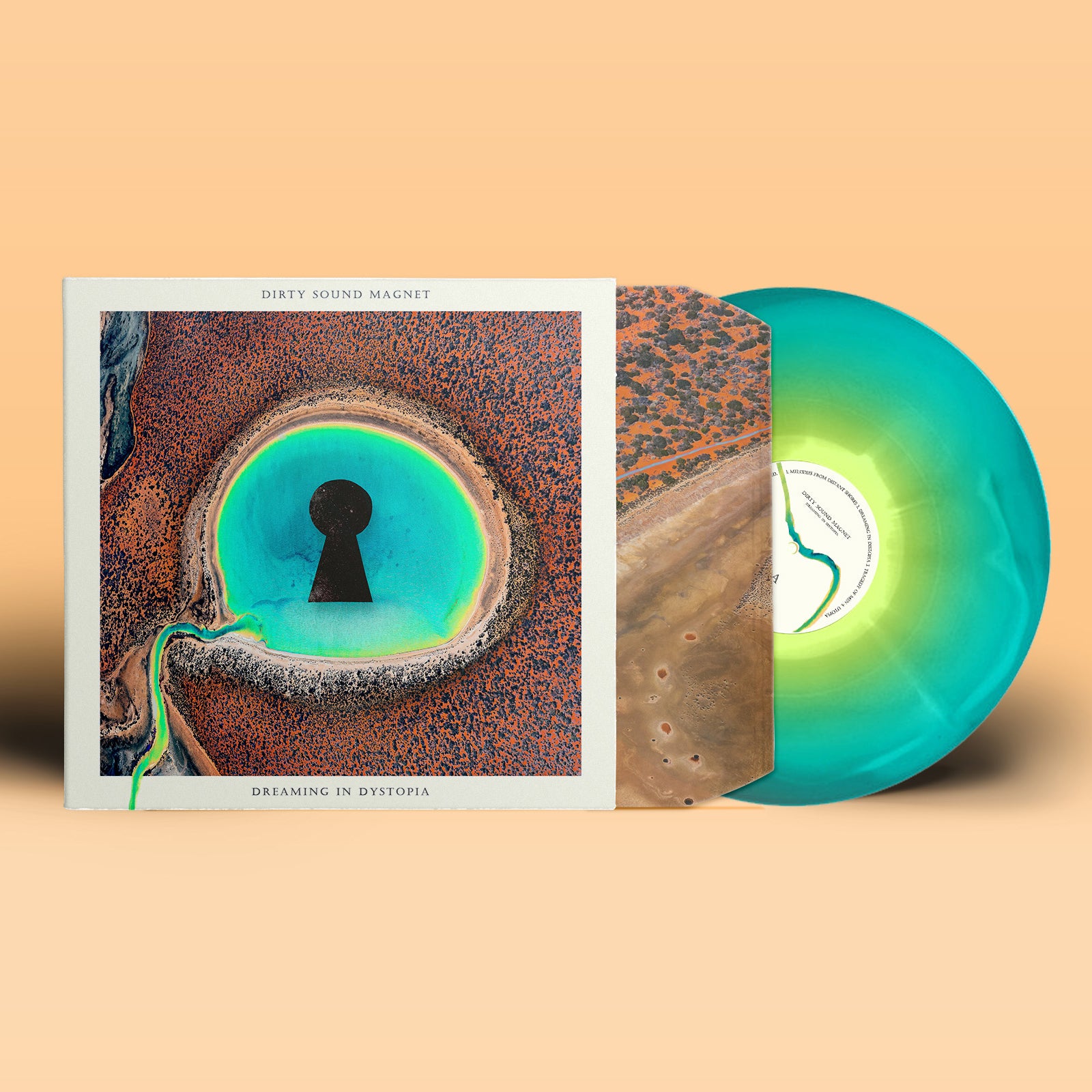 DIRTY SOUND MAGNET // DREAMING IN DYSTOPIA - LTD EDITION BLUE/YELLOW FADE VINYL