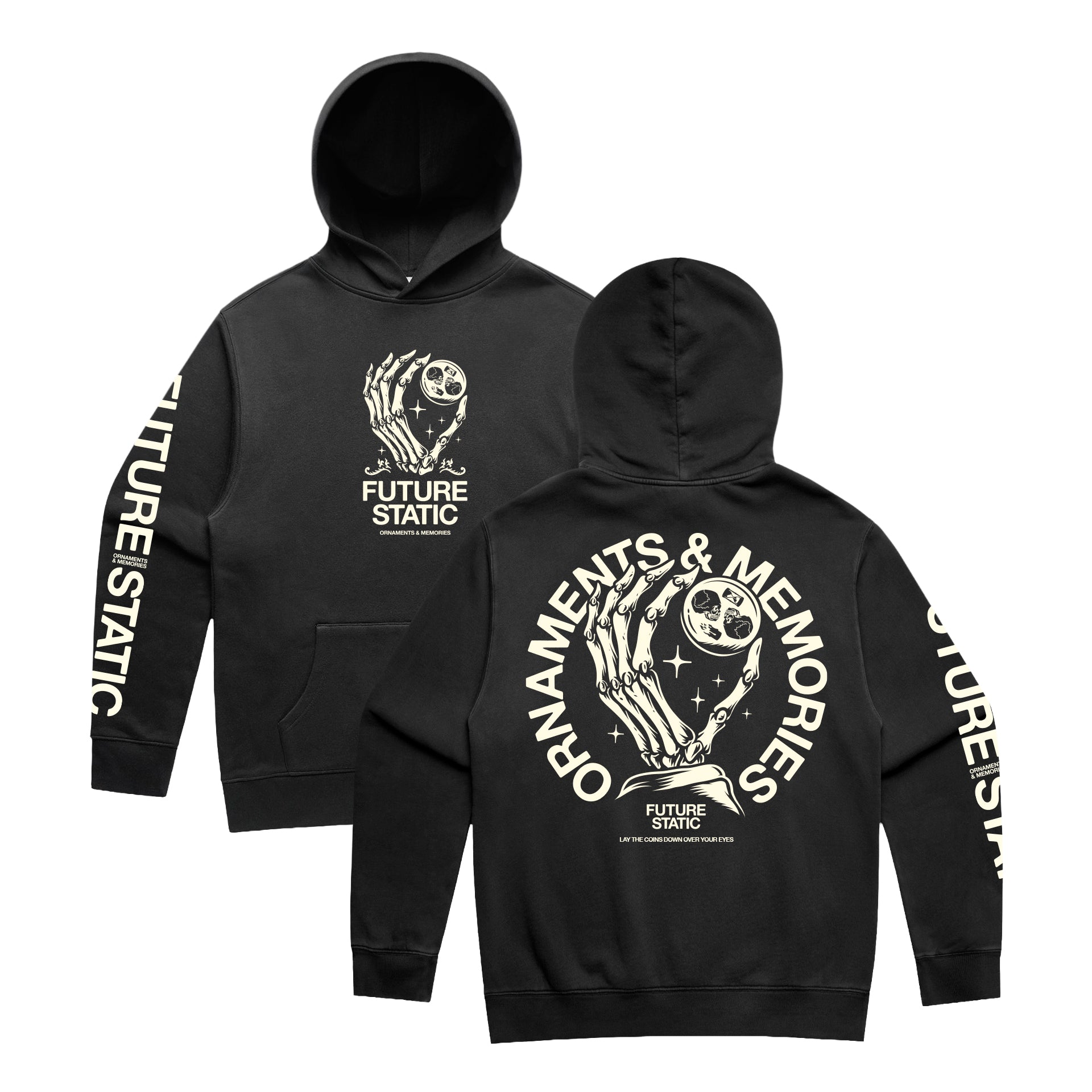 FUTURE STATIC // ORNAMENTS & MEMORIES - HOODIE - Wild Thing Music Store