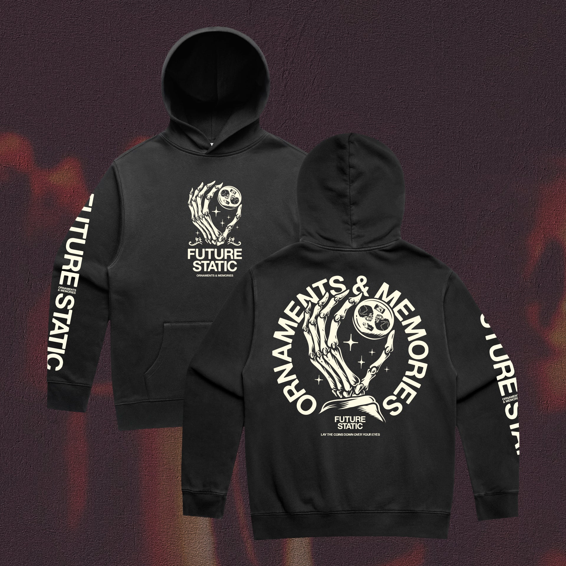 FUTURE STATIC // ORNAMENTS & MEMORIES - HOODIE - Wild Thing Music Store