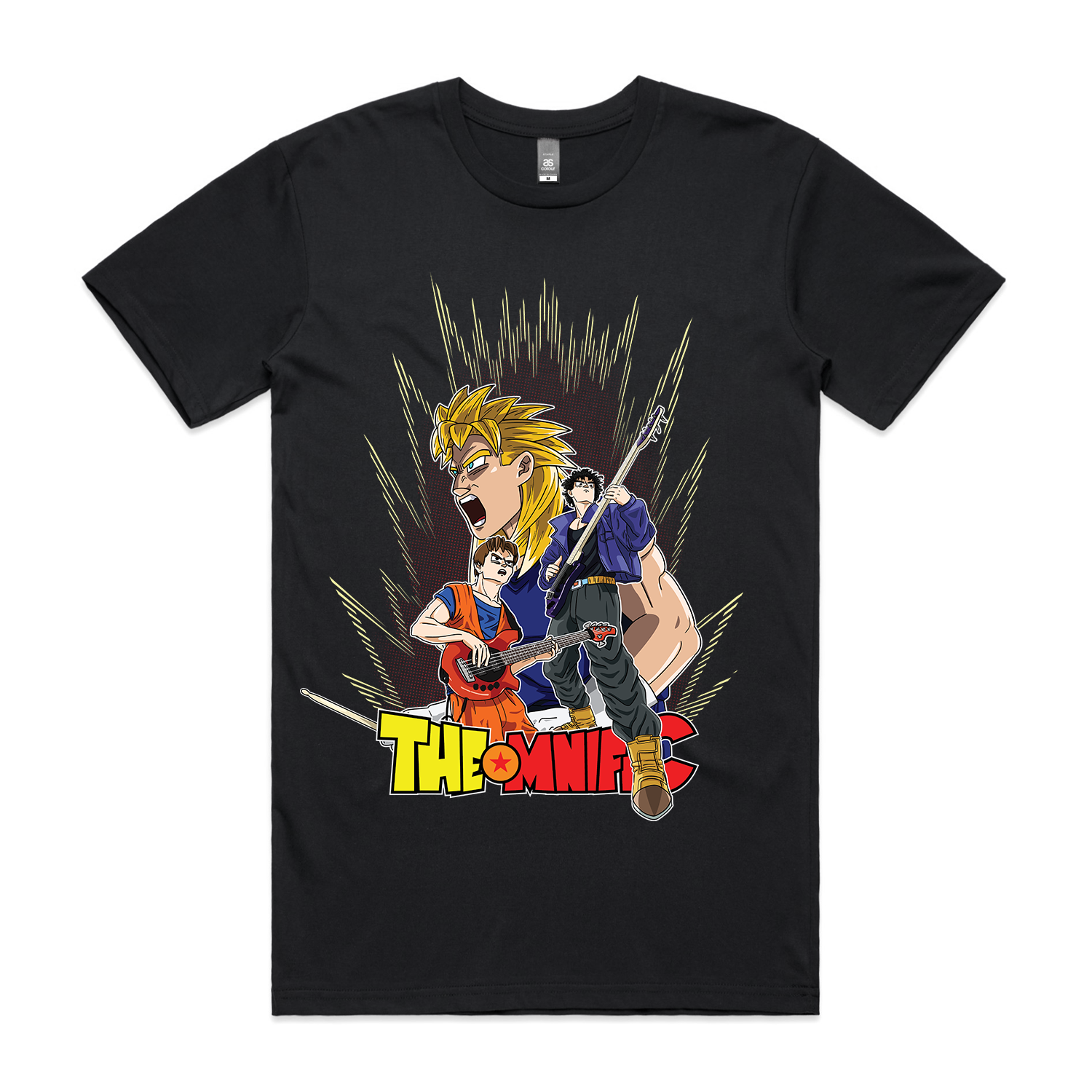 THE OMNIFIC // Power Up Bass T-Shirt (Black)