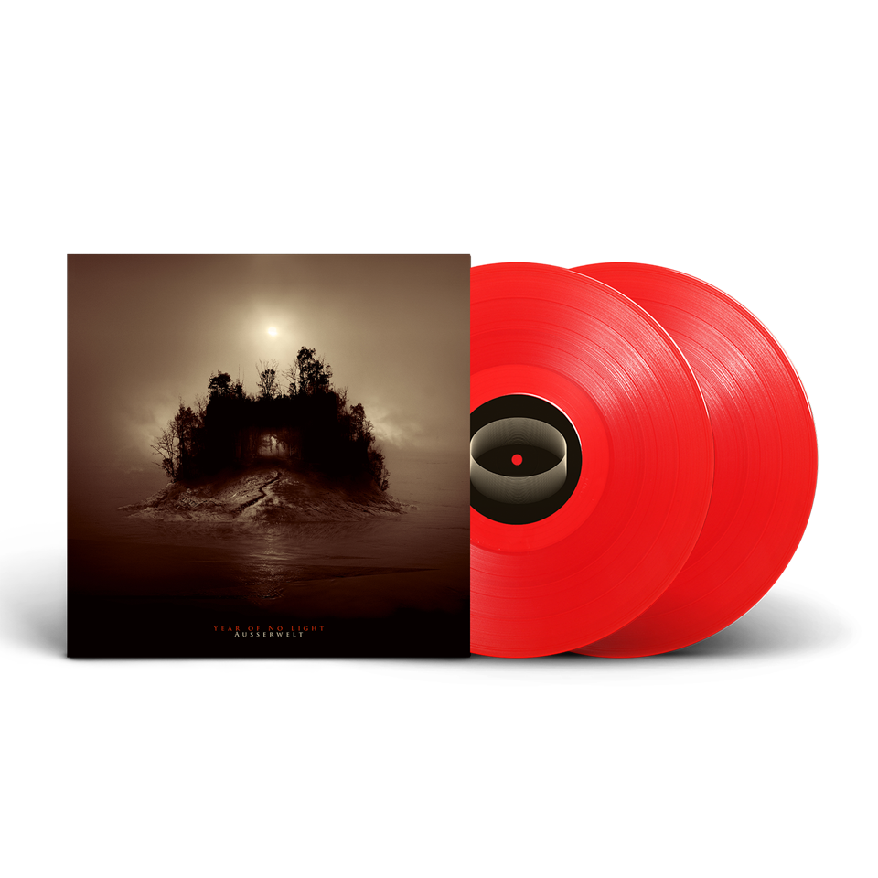 YEAR OF NO LIGHT // AUSSERWELT - LTD. EDITION TRANSPARENT RED VINYL (2LP)