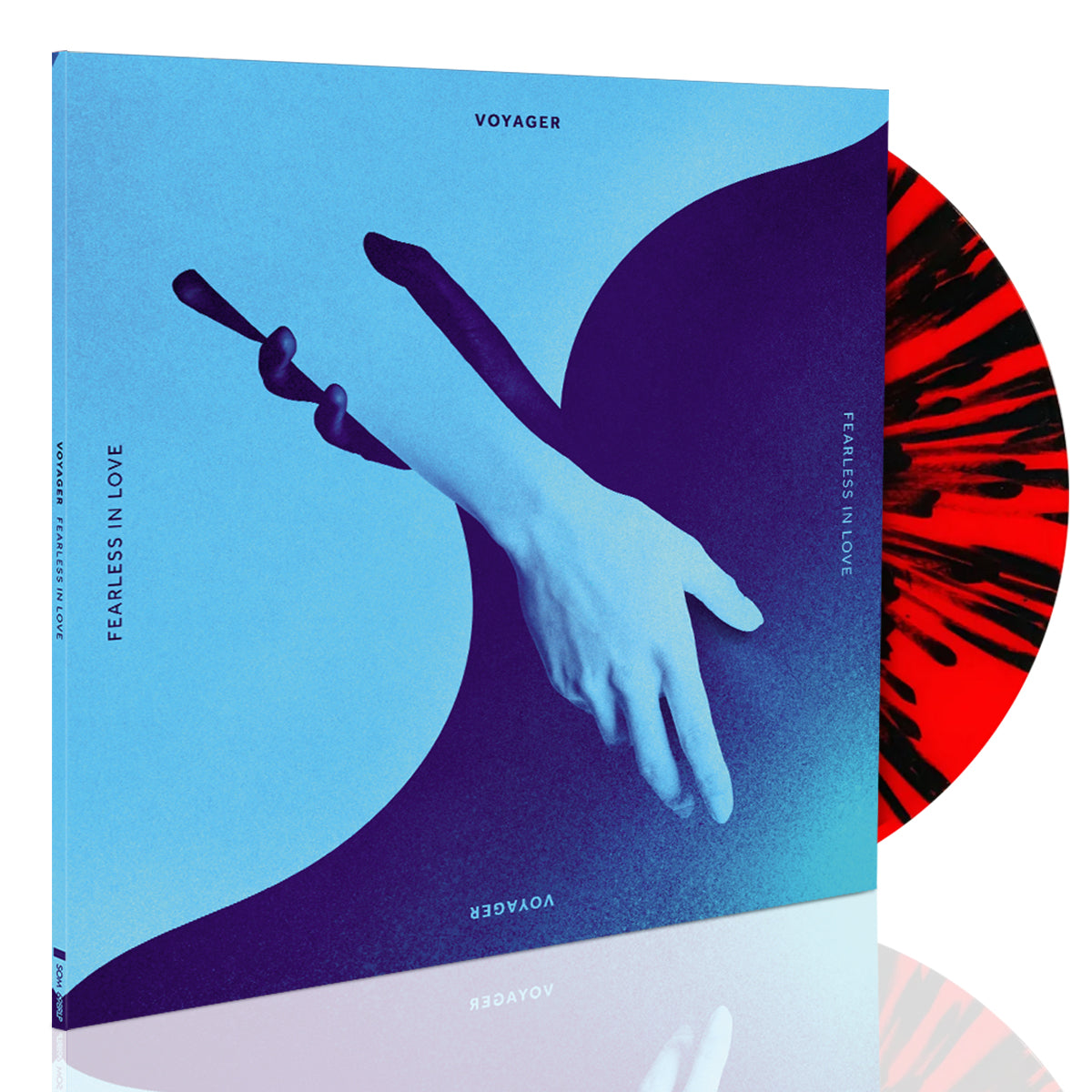 VOYAGER // FEARLESS IN LOVE - EXCLUSIVE RED SPLATTER VINYL