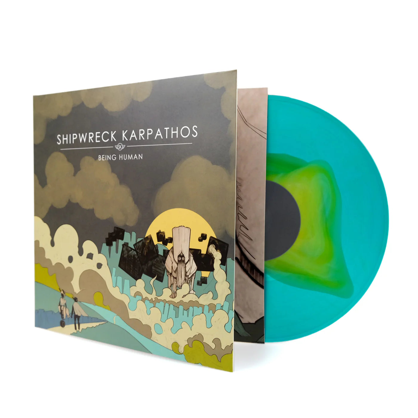 SHIPWRECK KARPATHOS // BEING HUMAN - LTD. COLOR IN COLOR VINYL (LP)