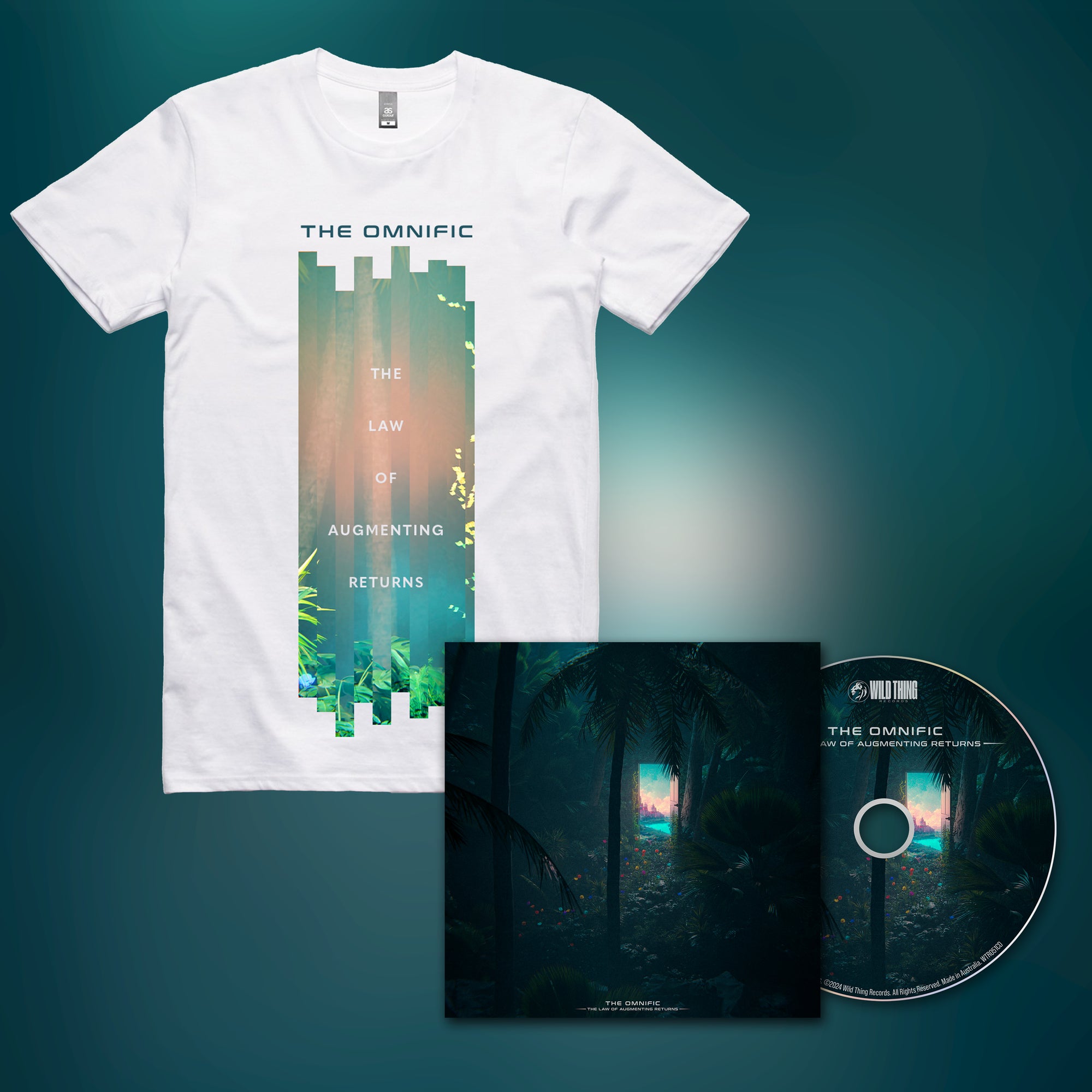THE OMNIFIC // THE LAW OF AUGMENTING RETURNS - CD BUNDLE (WHITE)
