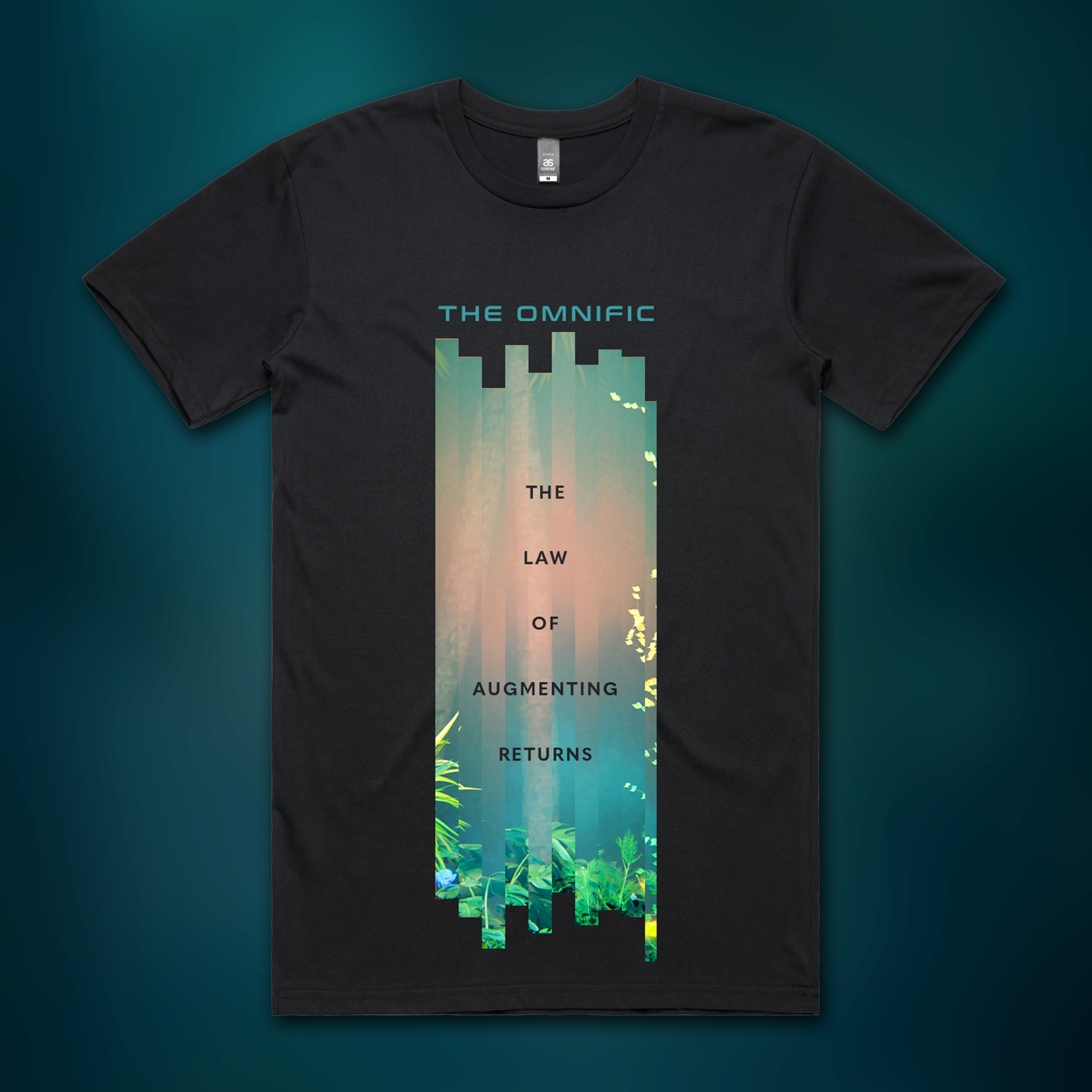 THE OMNIFIC // THE LAW OF AUGMENTING RETURNS - DOORWAY T-SHIRT (BLACK)