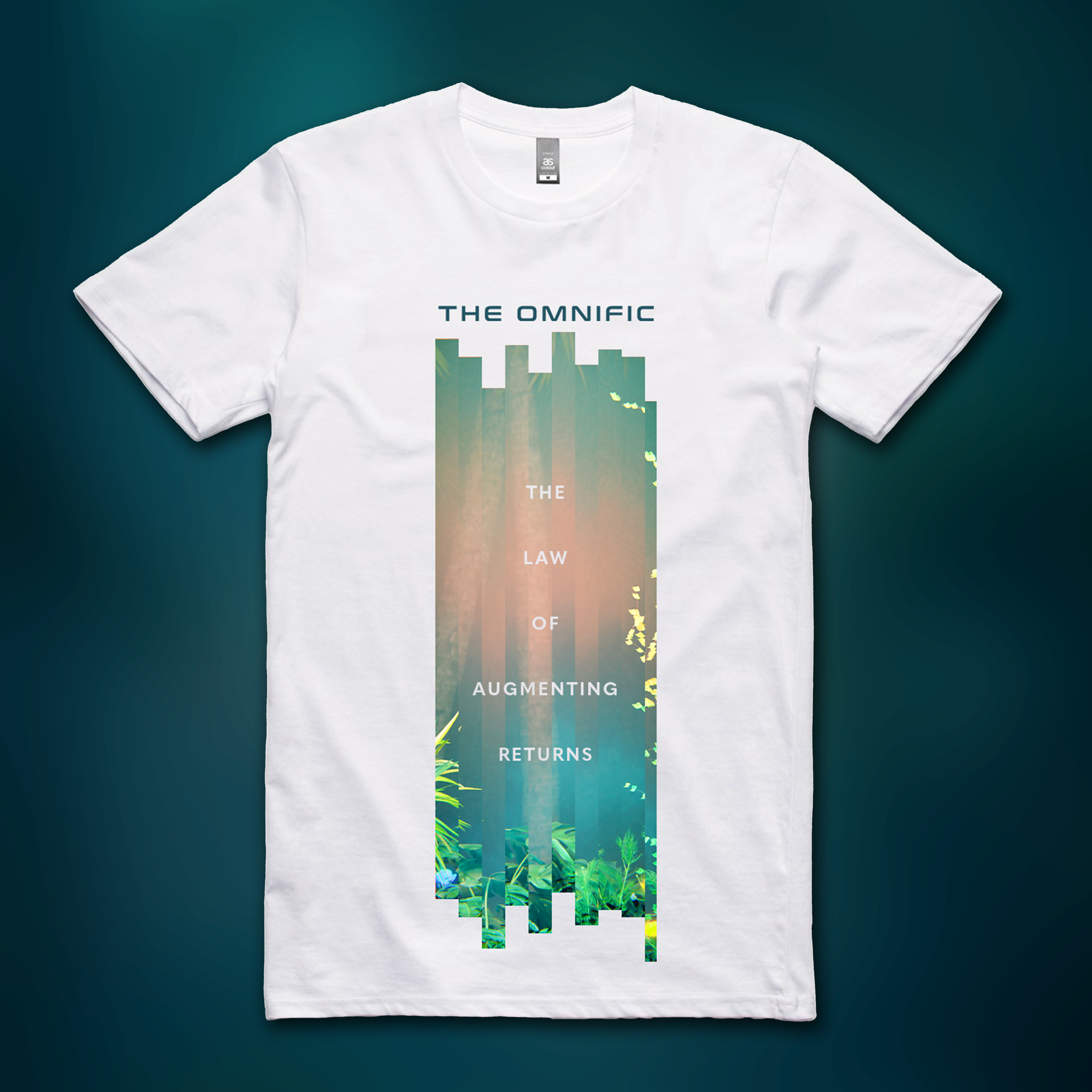 THE OMNIFIC // THE LAW OF AUGMENTING RETURNS - DOORWAY T-SHIRT (WHITE)