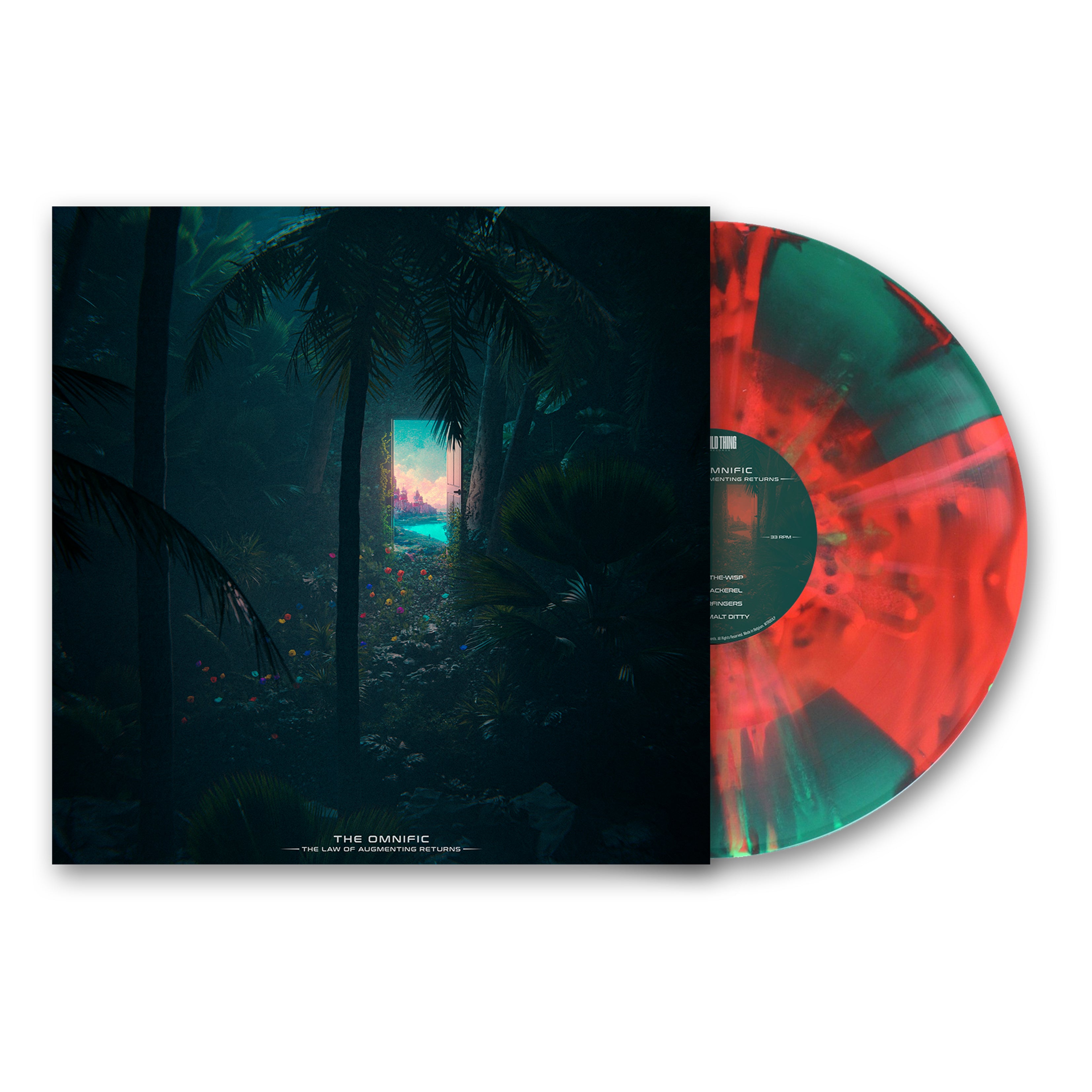 THE OMNIFIC // THE LAW OF AUGMENTING RETURNS - LTD EDITION WATERMELON VINYL (LP) + SIGNED POSTER