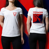 VOYAGER // FEARLESS IN LOVE - WOMEN&#39;S RED T-SHIRT