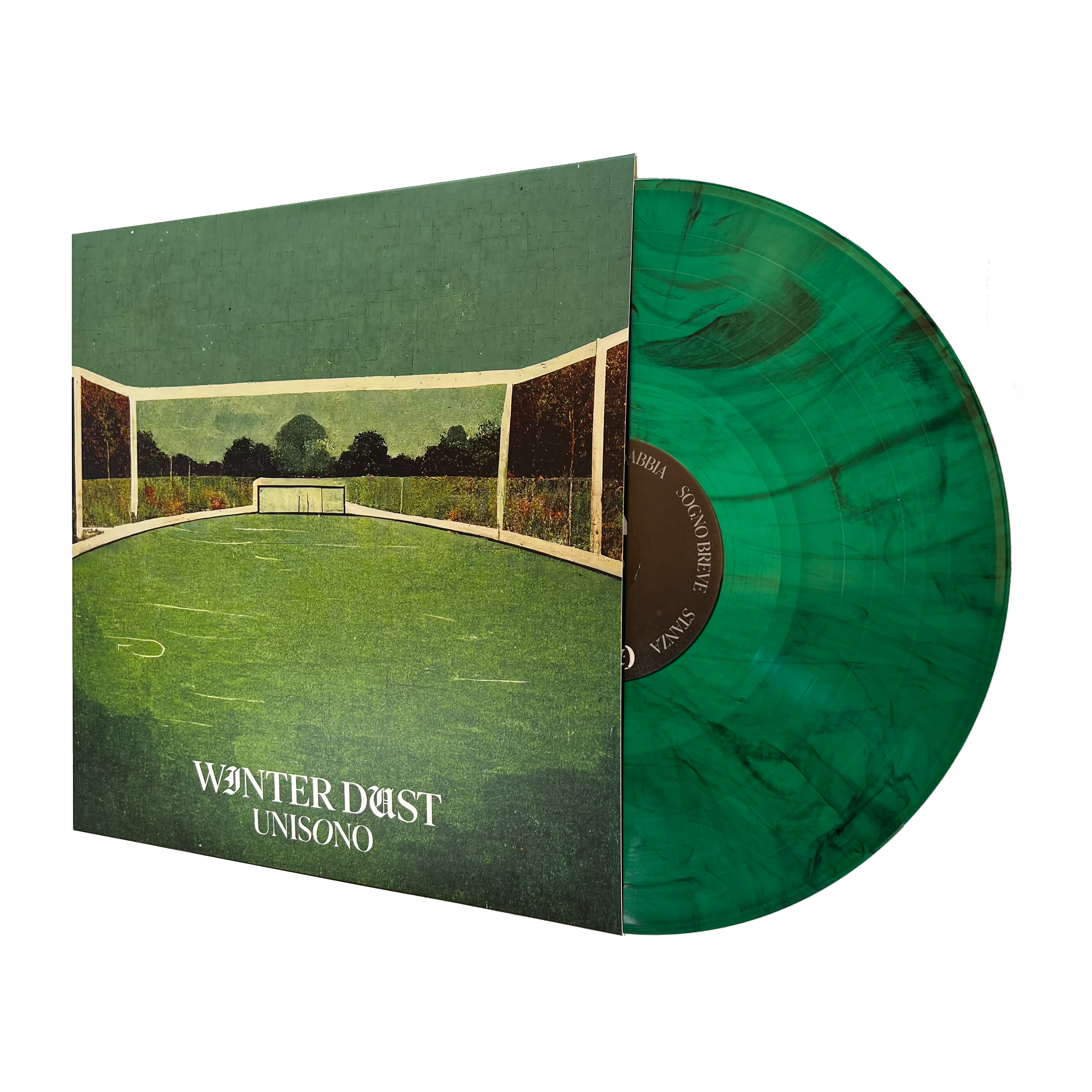 WINTER DUST // UNISONO - LTD. GREEN W/ BLACK SMOKE VINYL (LP)