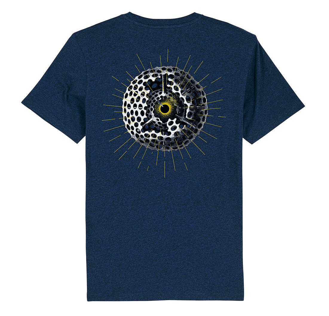 WHEEL // CHARISMATIC LEADERS - NAVY T-SHIRT