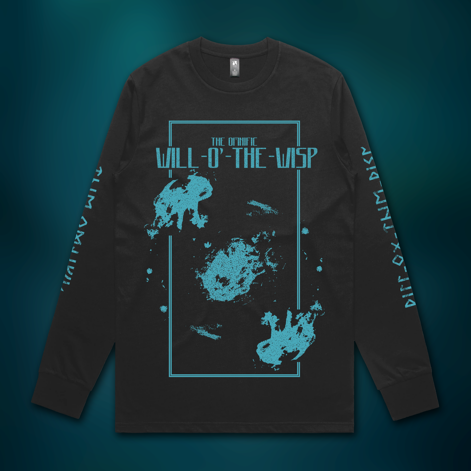 THE OMNIFIC // THE LAW OF AUGMENTING RETURNS - WILL-O'-THE-WISP LONG SLEEVE (BLACK)